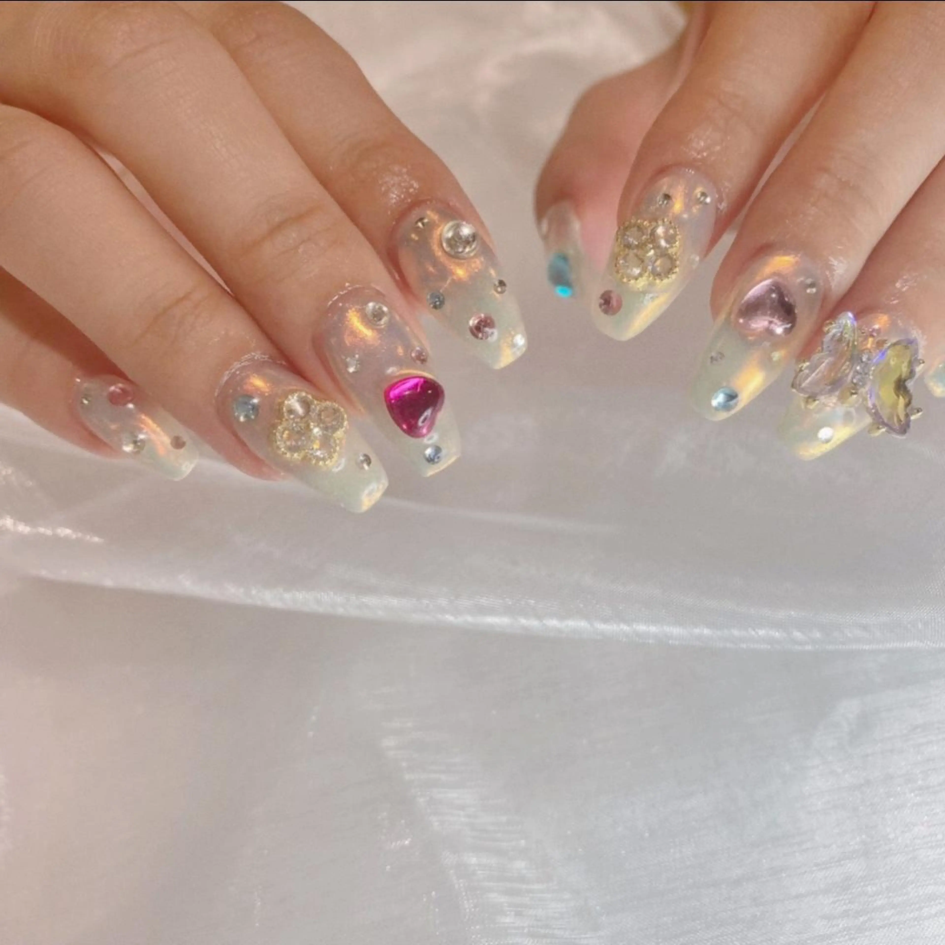 ネイル ハンドネイル ℝ𝕌𝕂𝔸 ✿のネイルデザイン