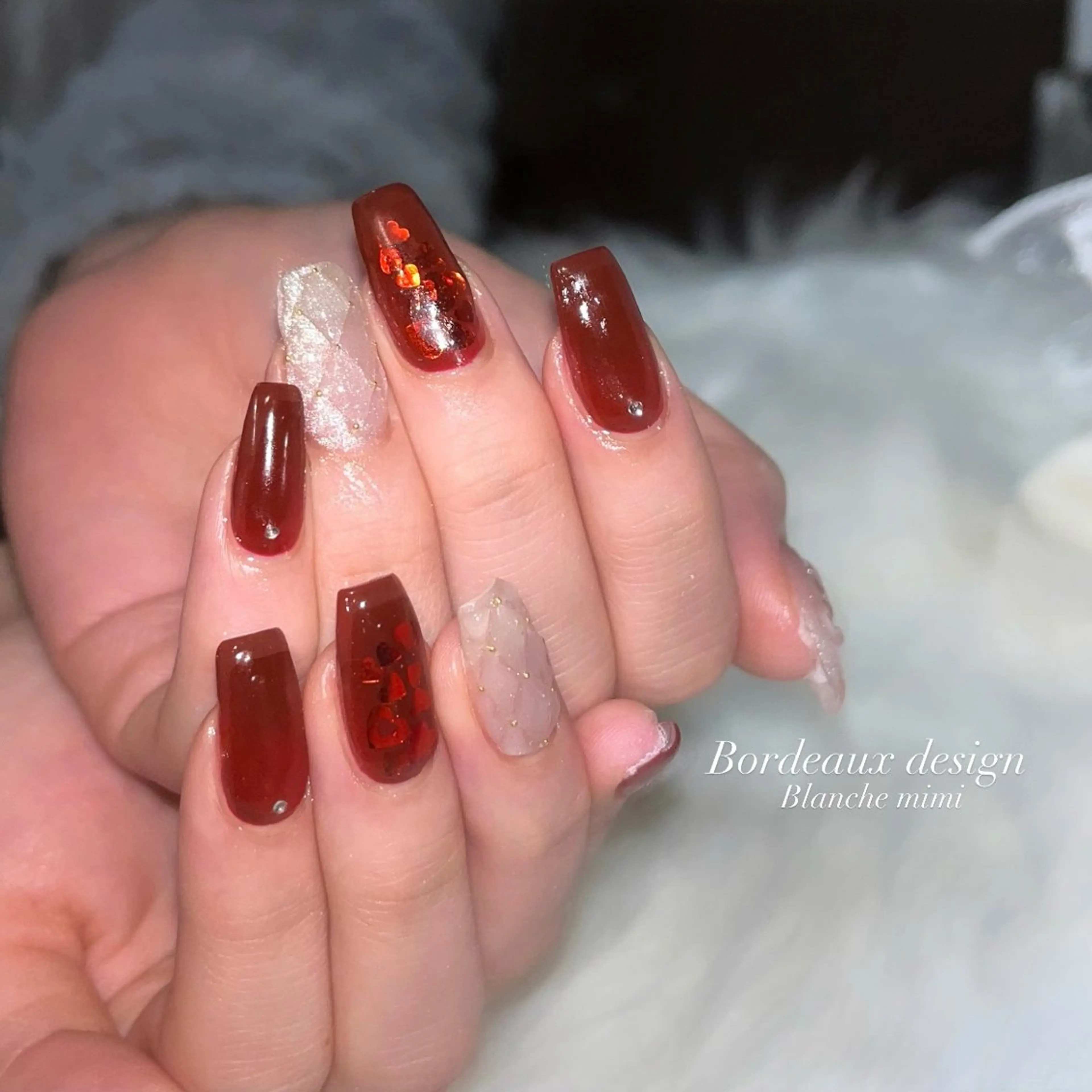 ネイル Blanche mimi.u_aのネイルデザイン