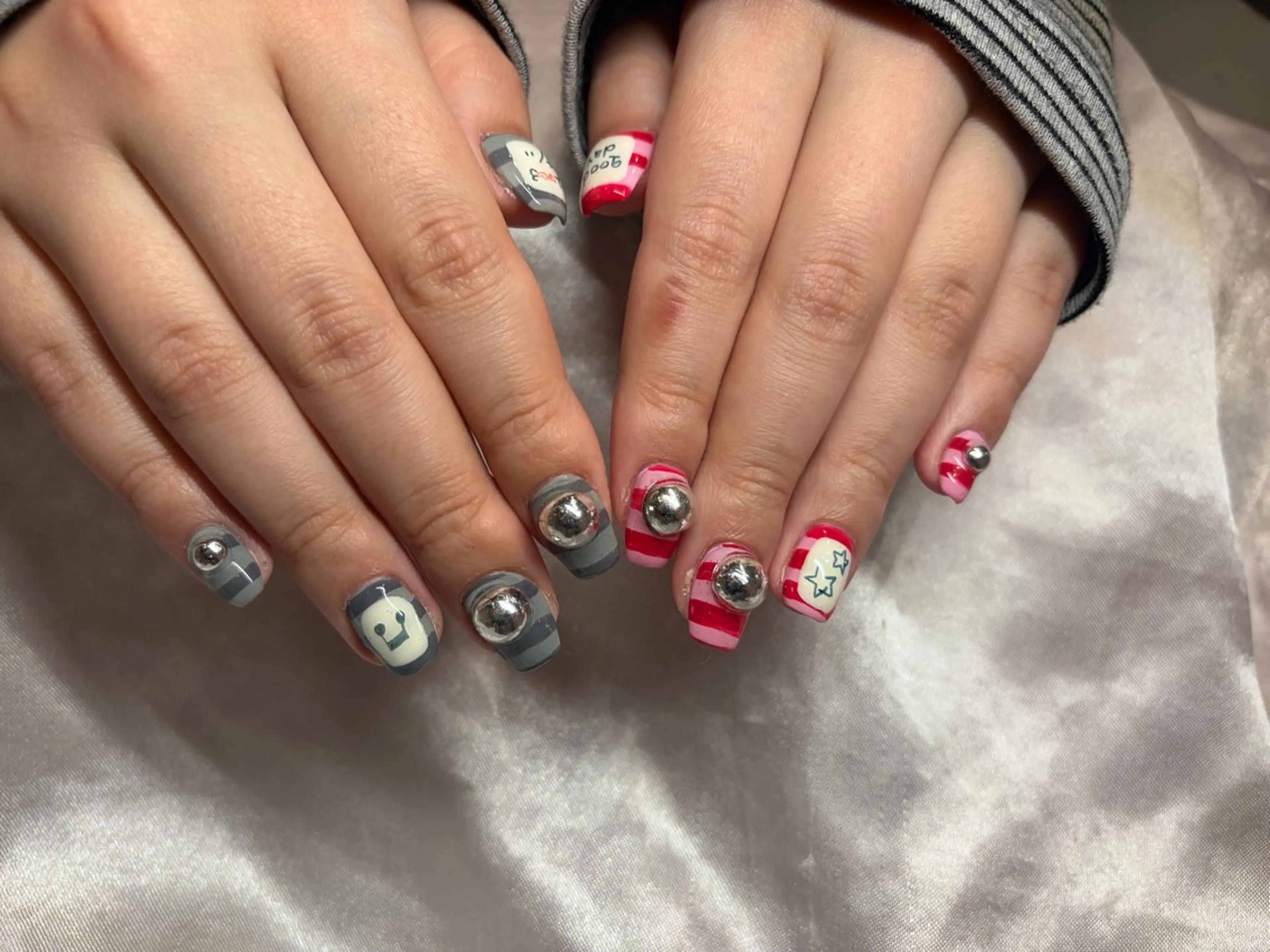 ネイル ハンドネイル Roy 心斎橋 IINUMAのネイルデザイン