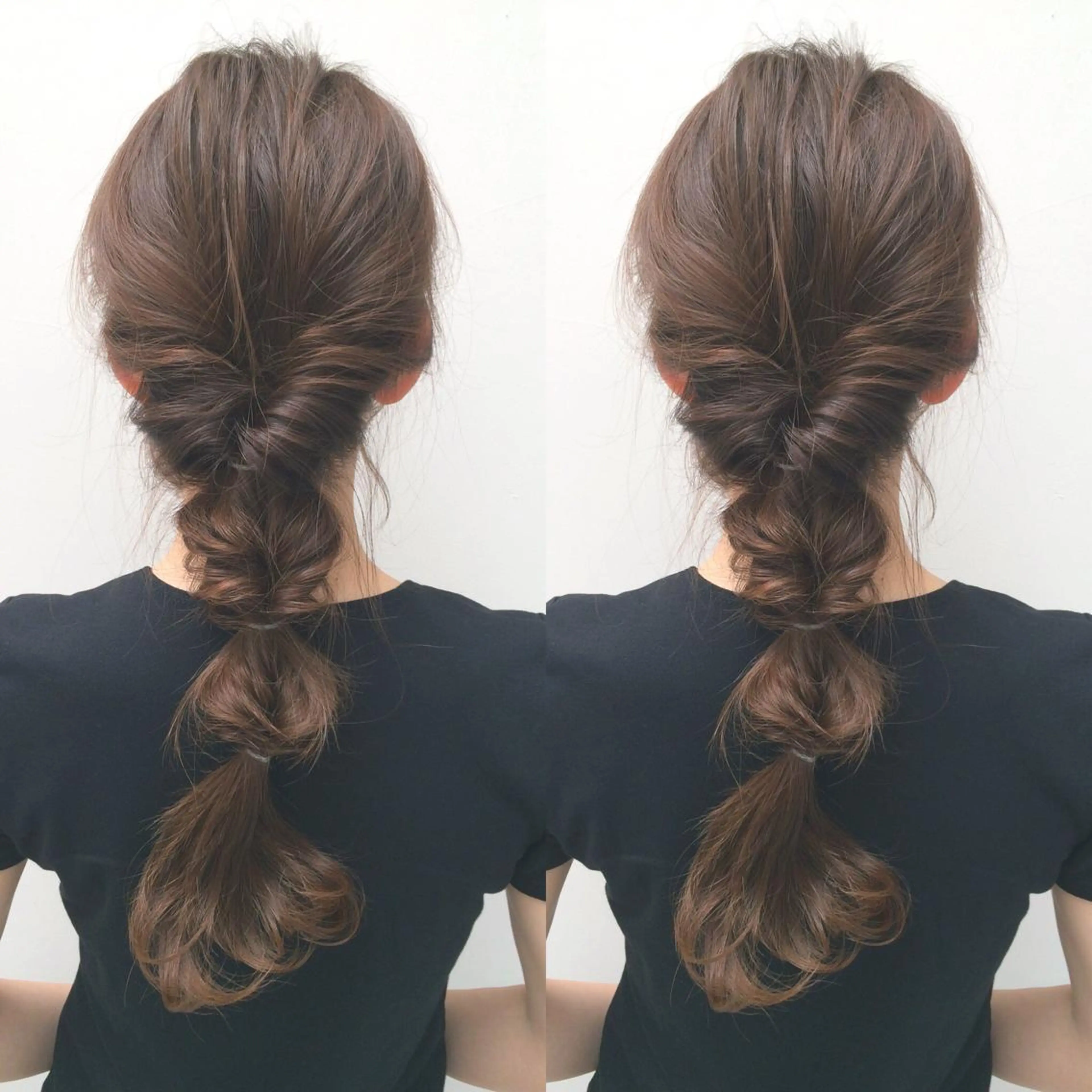 セミロング ロング カラー パーマ ヘアアレンジ ヘアセット STAR所属・内藤 達也のヘアスタイル