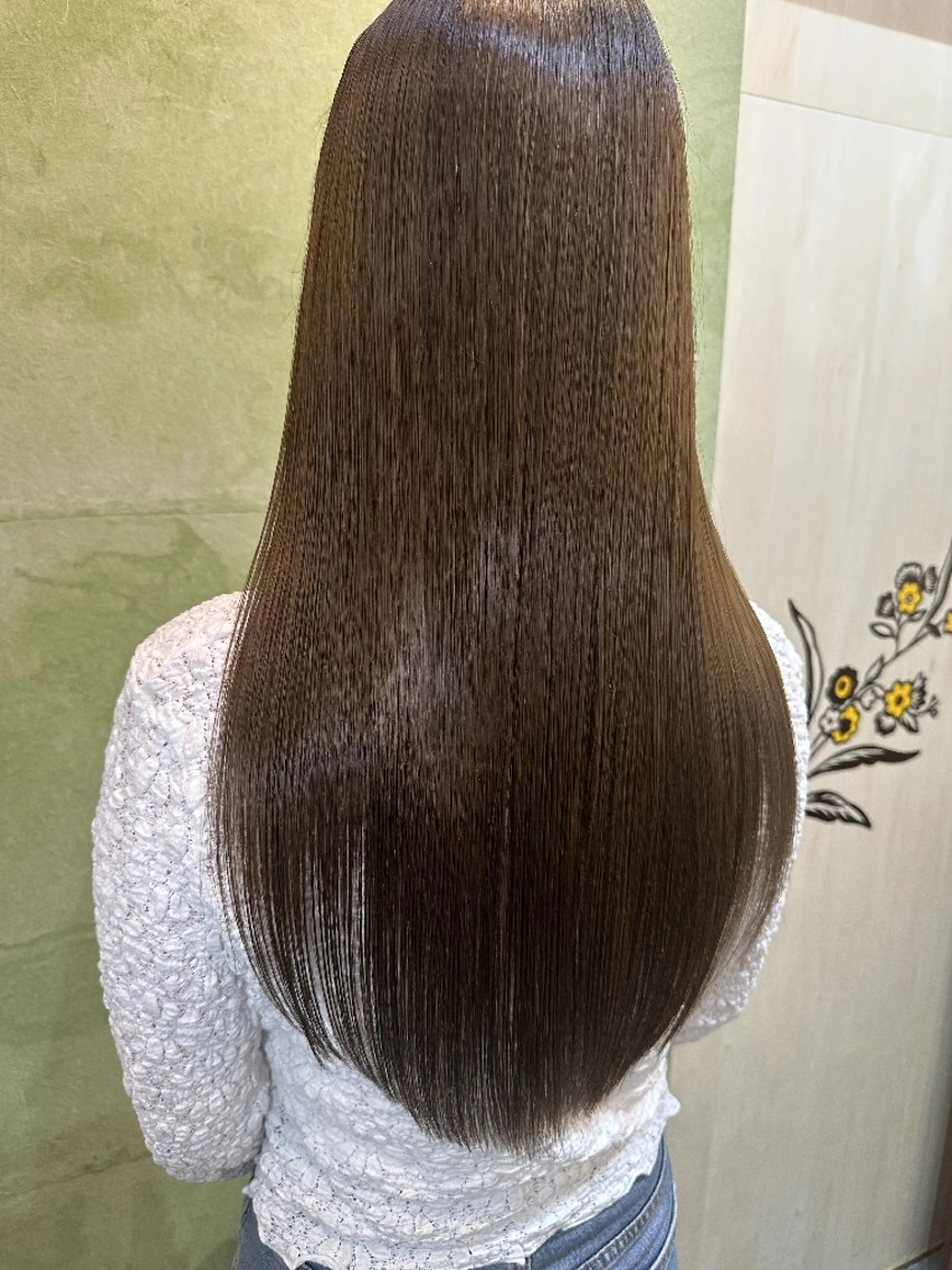 ロング トリートメント ヘアカラー トリートメント 川端 智治のヘアスタイル