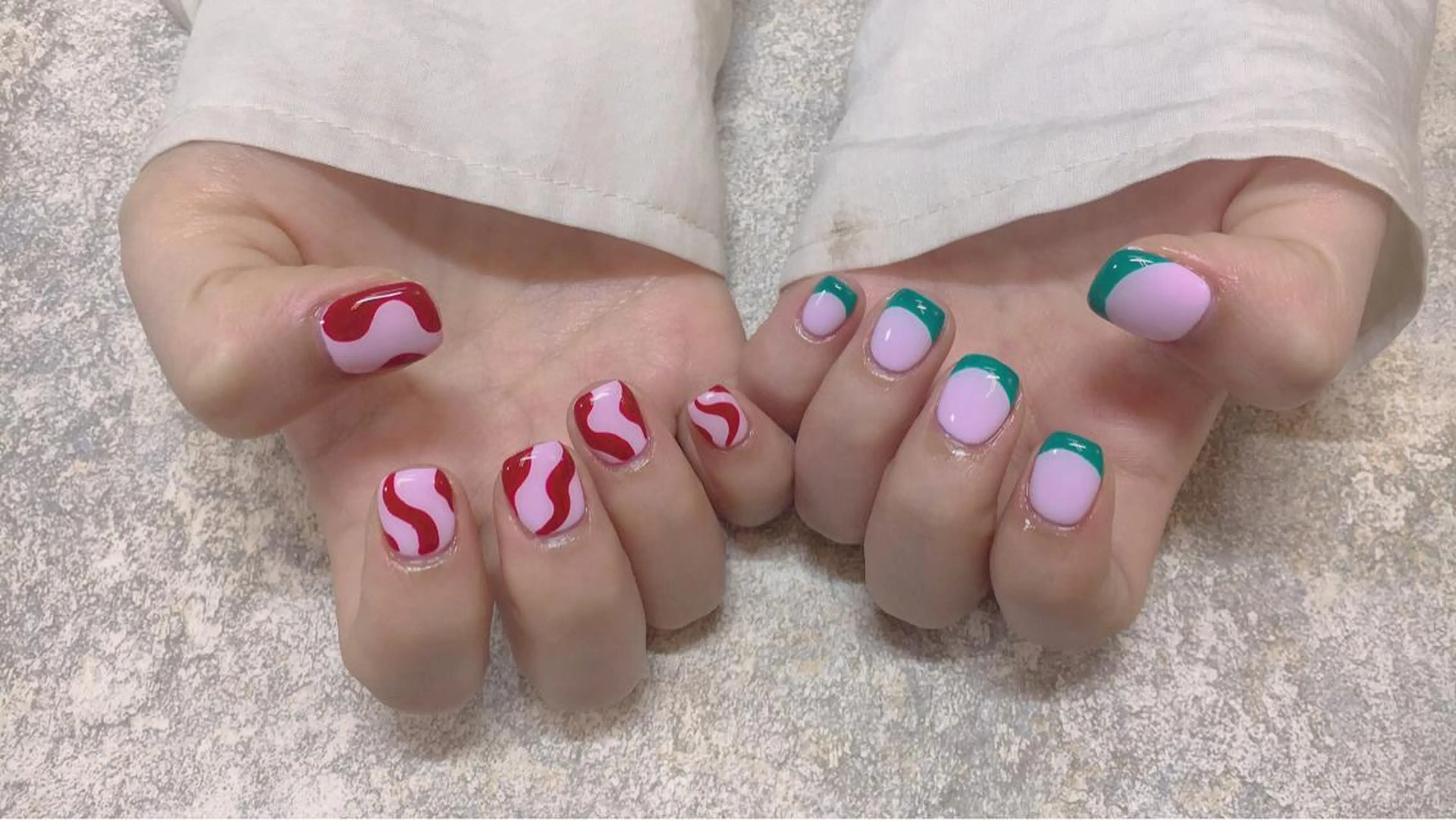ネイル ハンドネイル LOVE NAIL 💕Sonoのネイルデザイン