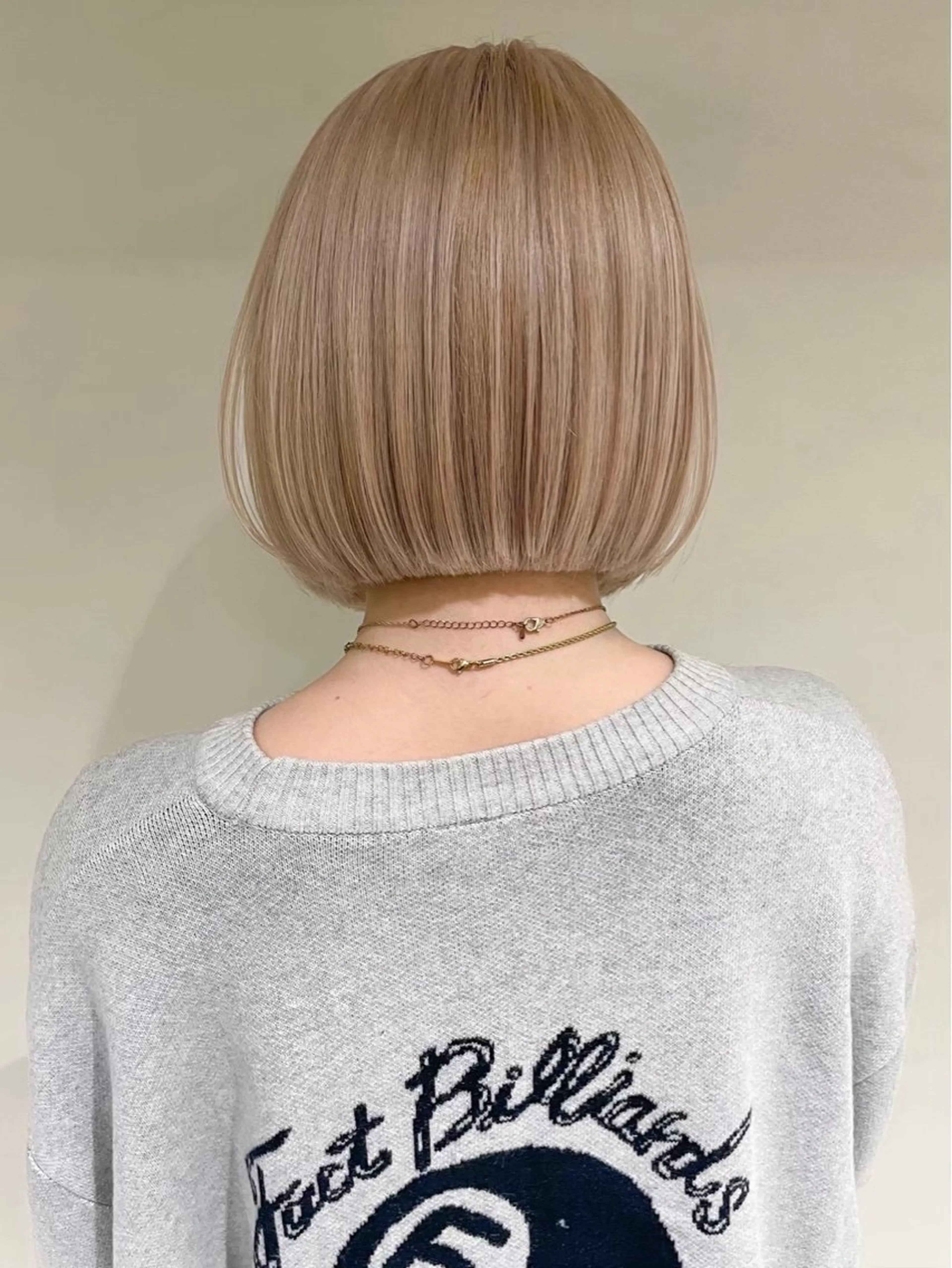 ショート ボブ カット ハイトーンボブ 💎凜💎のヘアスタイル