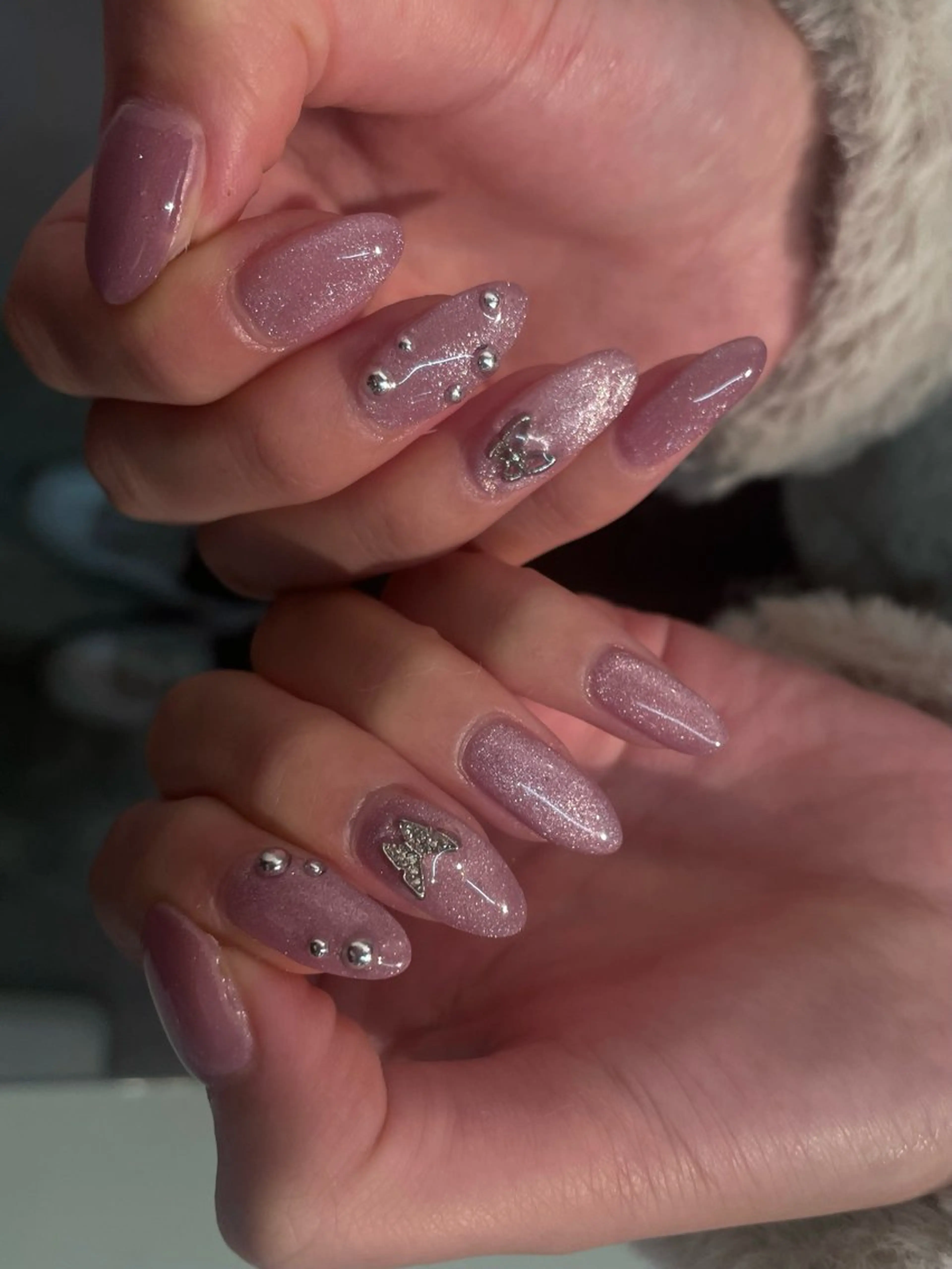 ネイル 艶ｶﾗｰ･:*個性派 ﾈｲﾙ🦋mire-のネイルデザイン