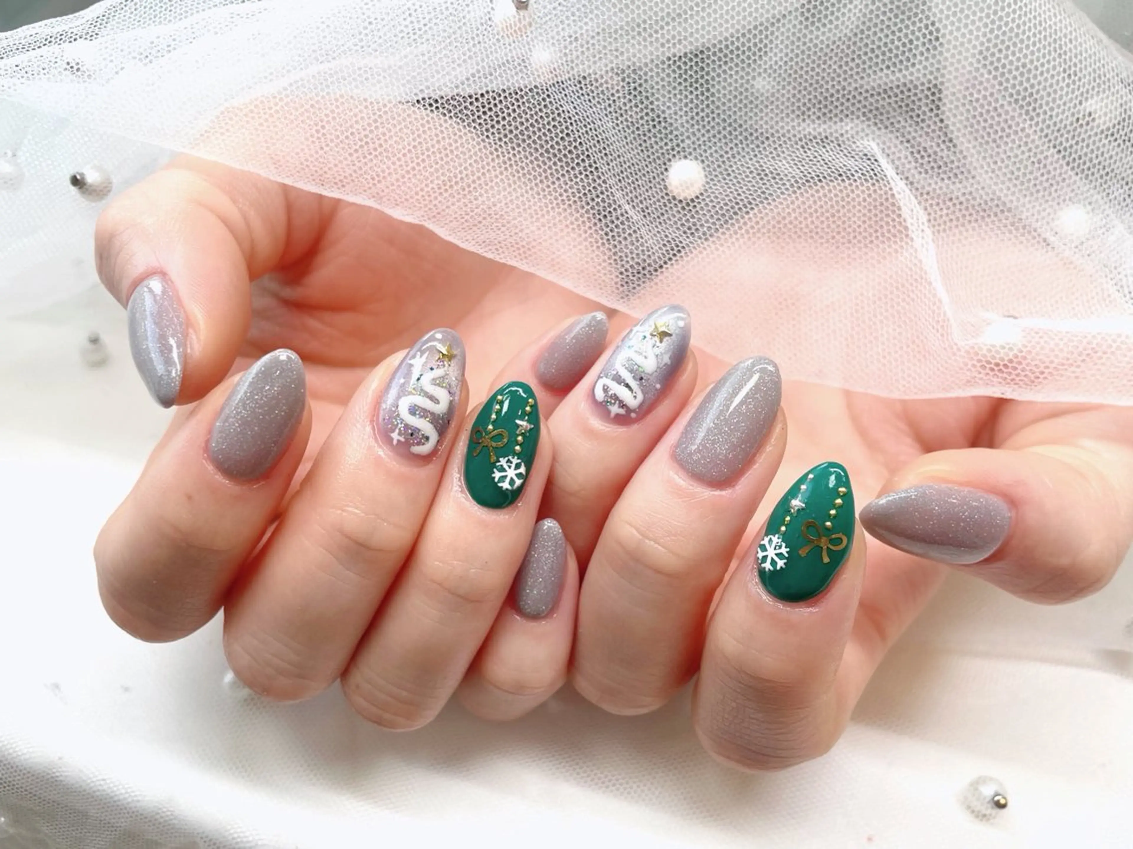 ネイル 長さ出し 【新宿】Nail Yamazakiのネイルデザイン