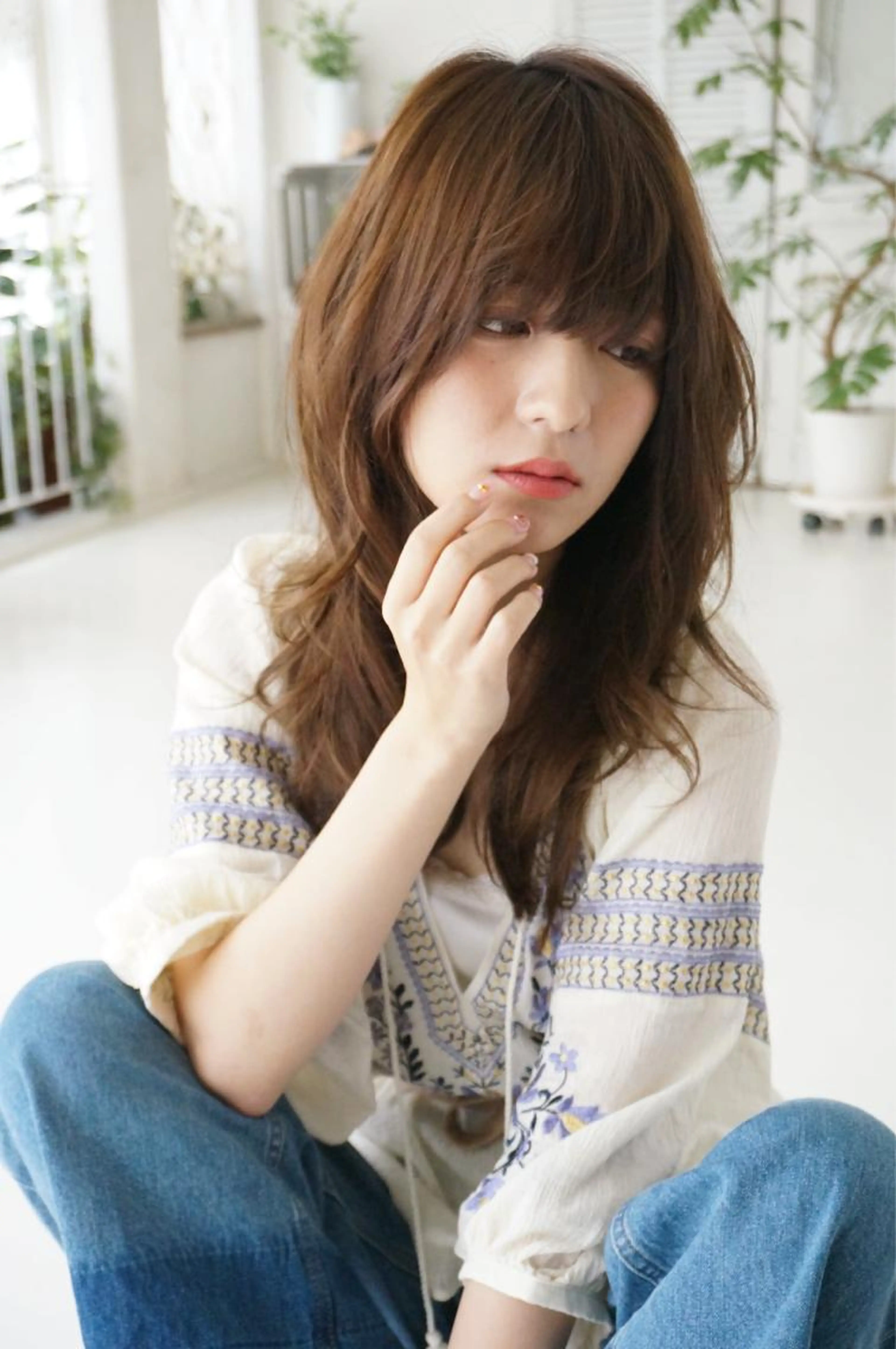 ⚠️色持ち抜群♪限定1日1名！カット & 外国人風カラー & 極艶3stepTr&ホームケアカラーシャンプー⭐️の写真