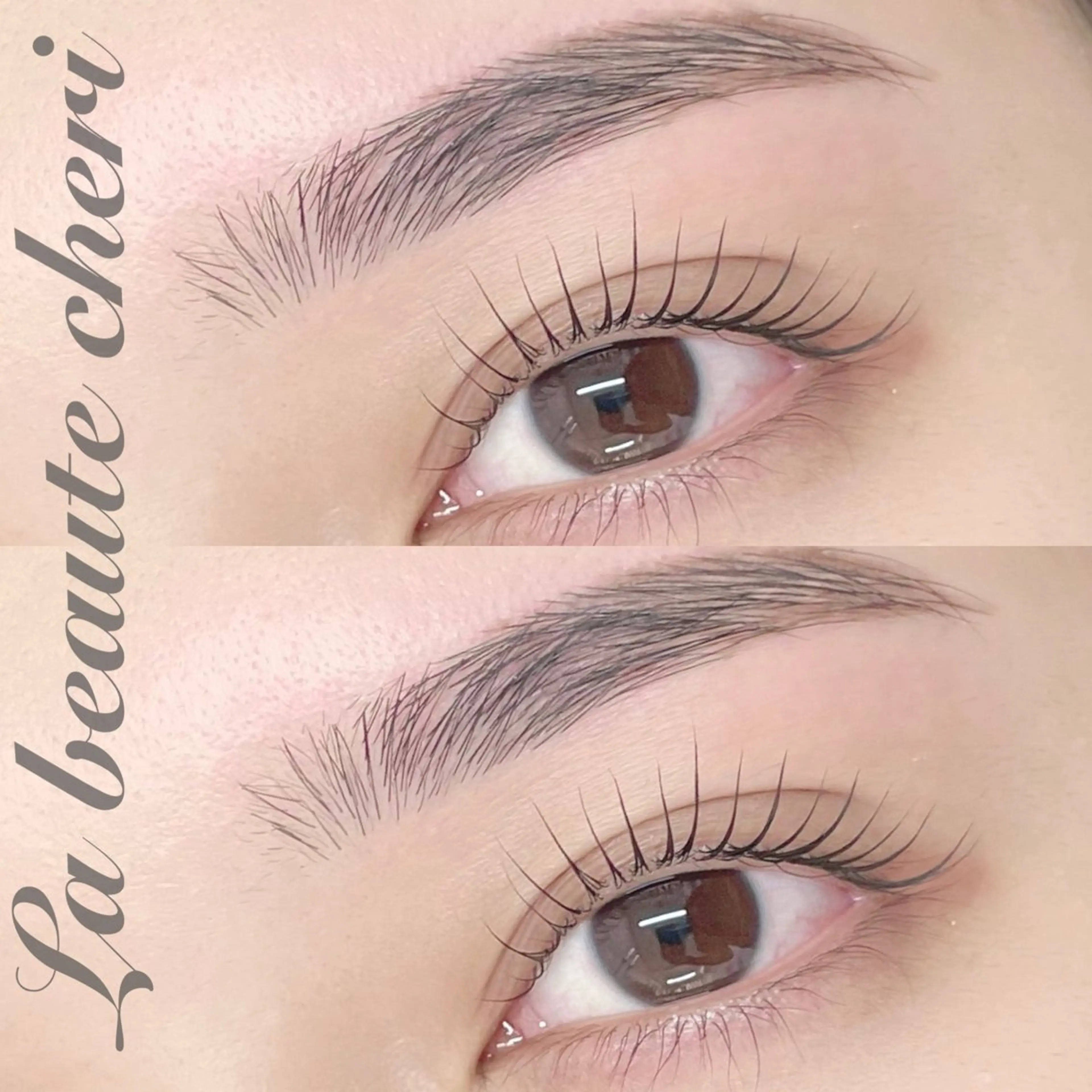 上まつ毛パーマ×アイブロウsetの写真