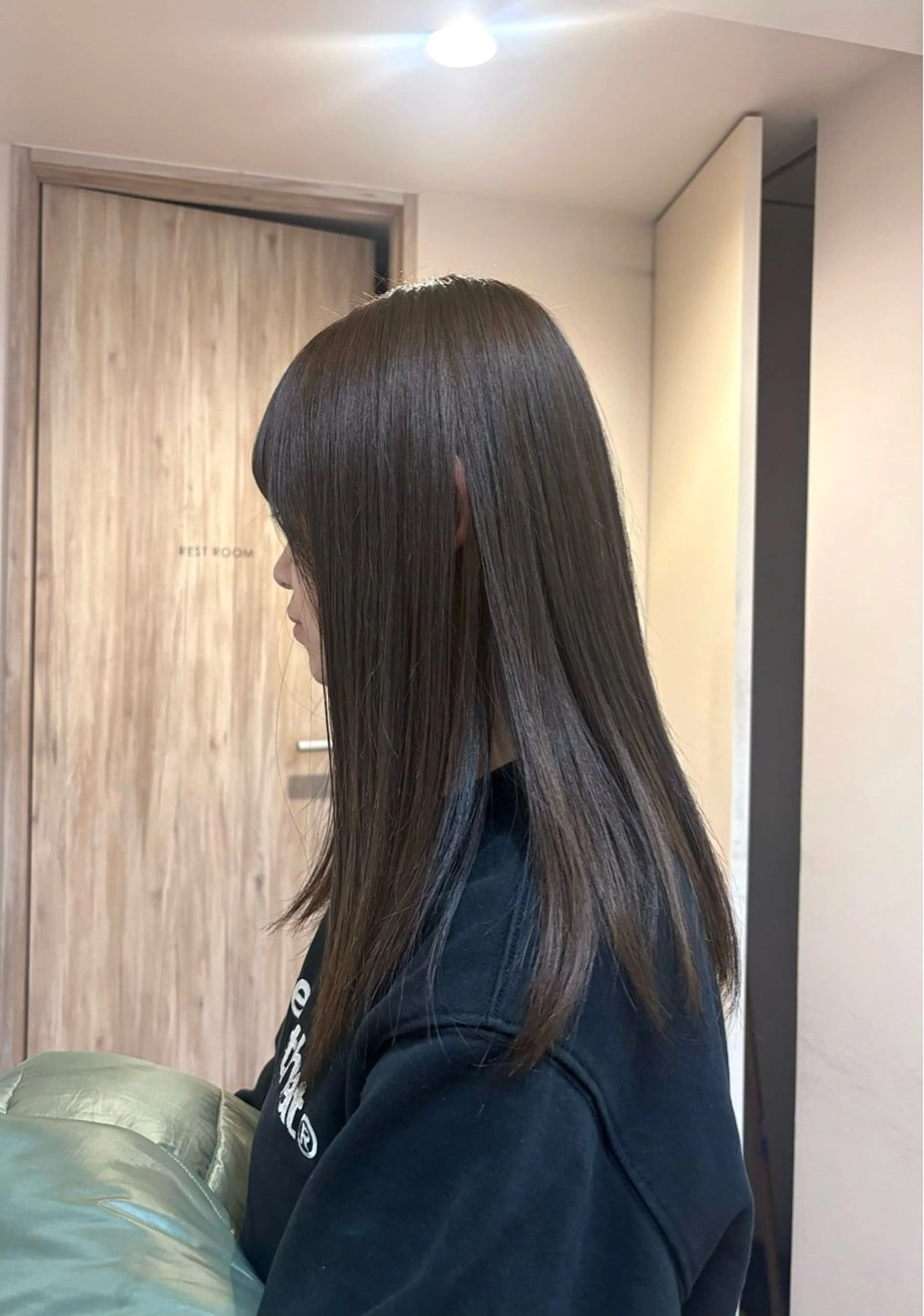 ロング カラー 黒髪 ブラウンカラー ヘーゼル ボブ/メンズ/パーマ /Tamakiのヘアスタイル