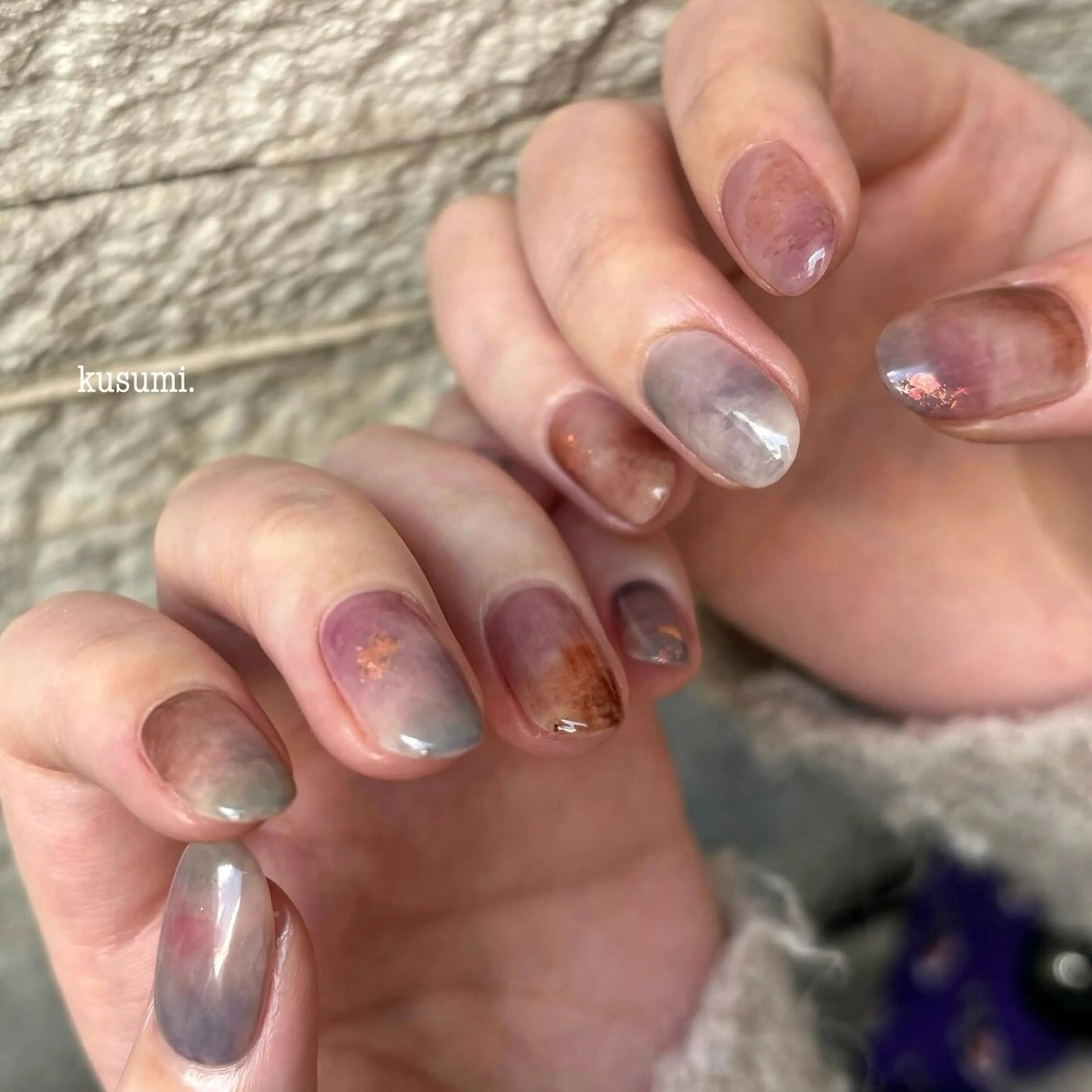 ネイル メンズネイル ニュアンスネイル ハンドネイル kusumi. tatsuyaのネイルデザイン