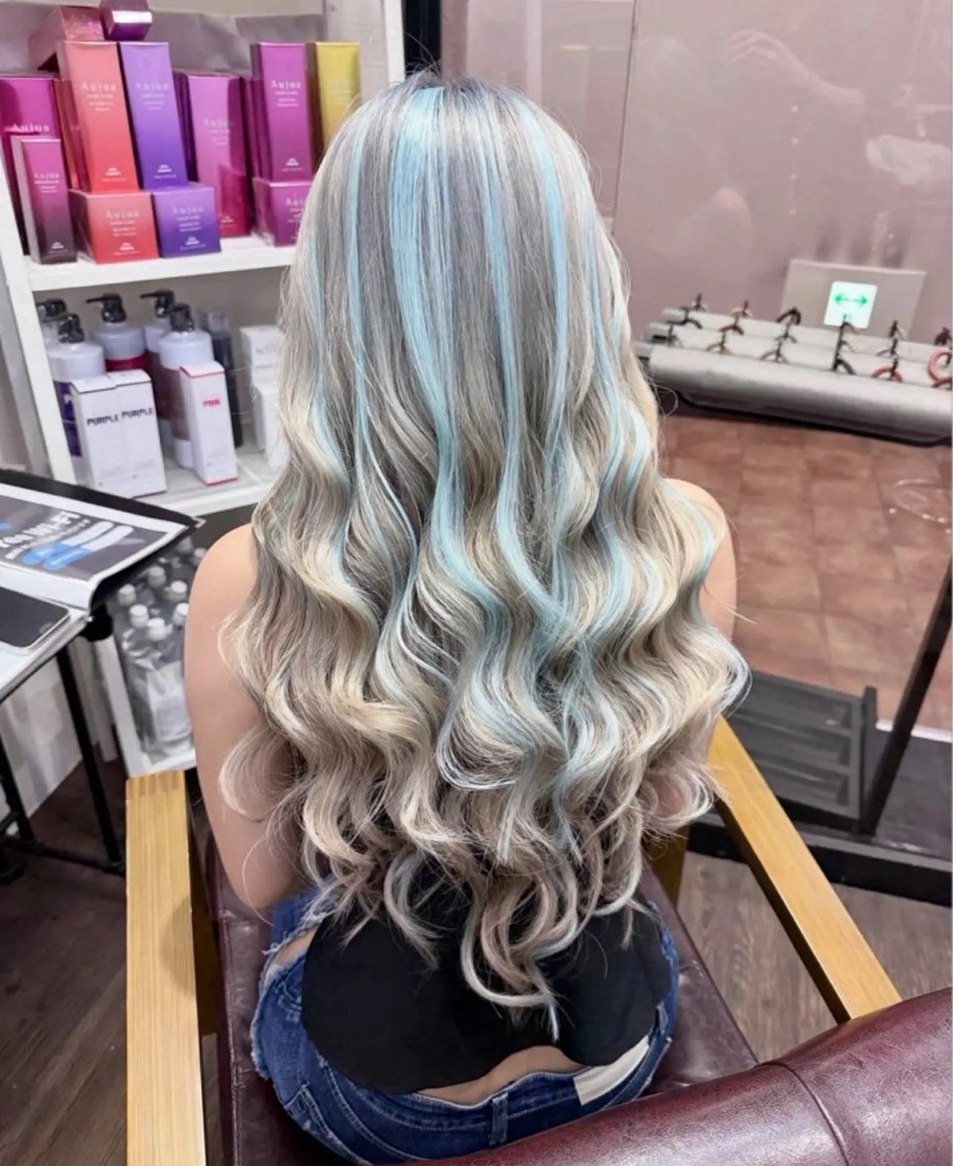 ロング カラー ヘアカラー エクステ ✨️ヘアサロン ユートピア✨️のヘアスタイル