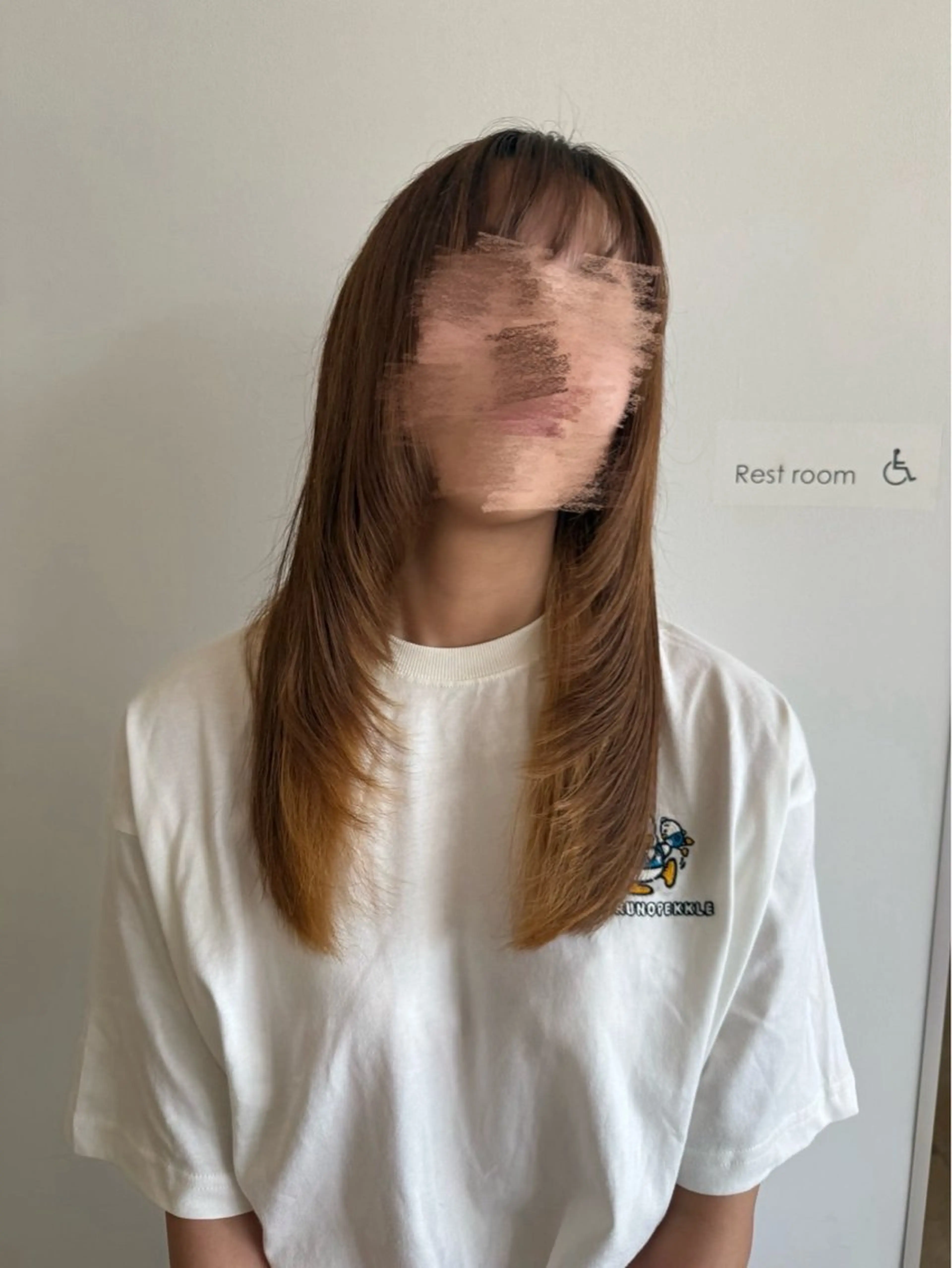 ロング レイヤーカット 原田 彩希のヘアスタイル