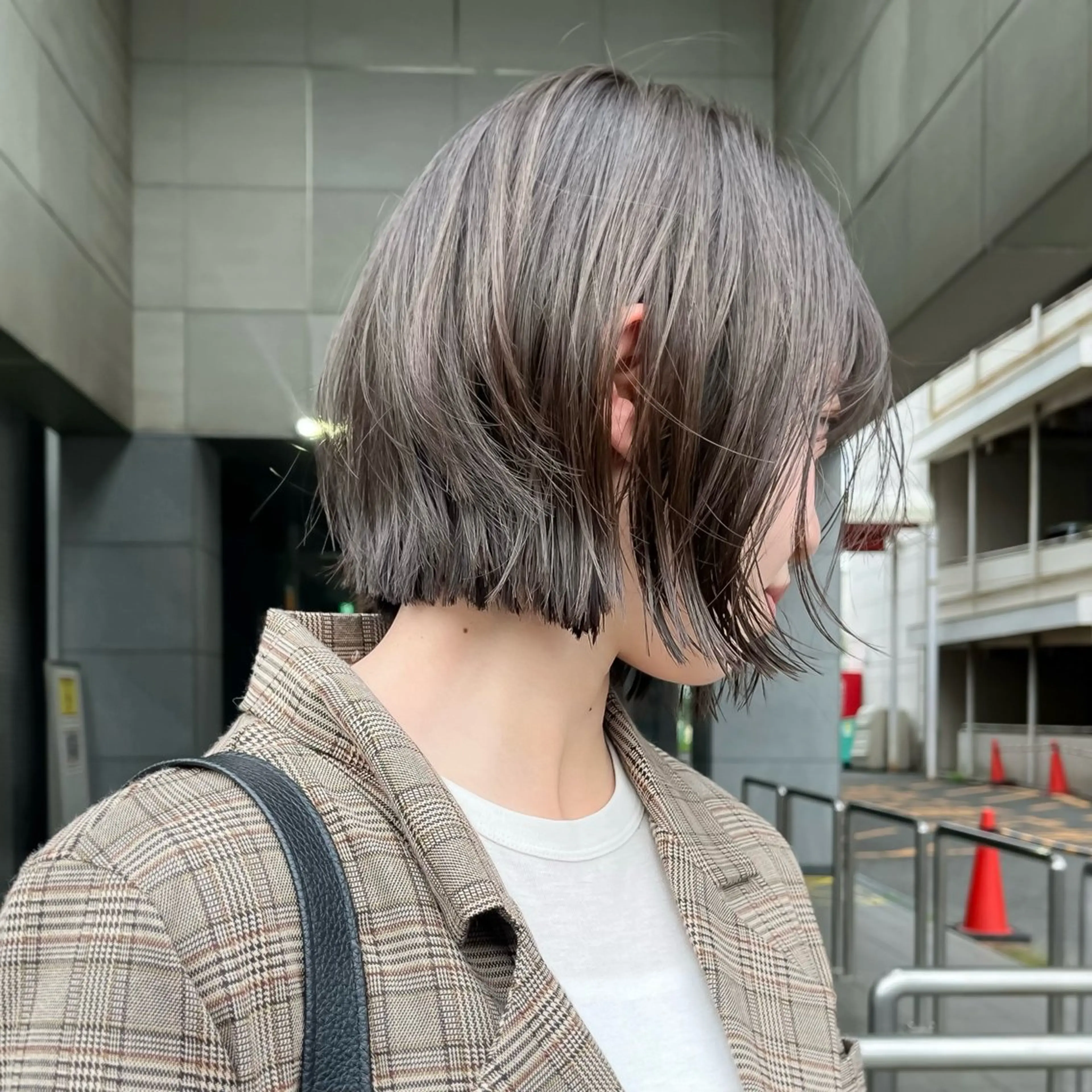 ショート カット たおちゃん／レイヤー ／透明感カラーのヘアスタイル