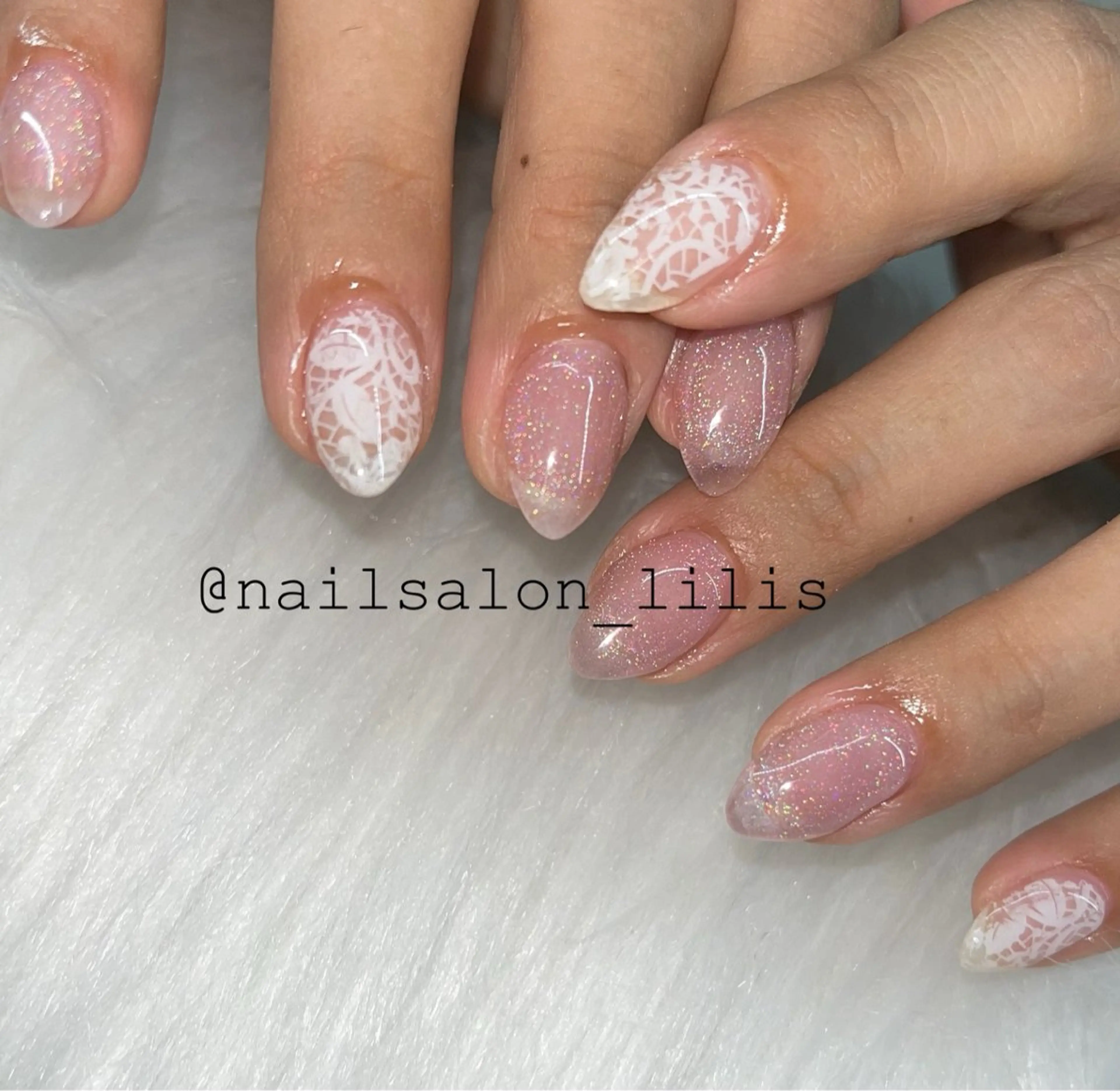ネイル レース nailsalon Lilisのネイルデザイン