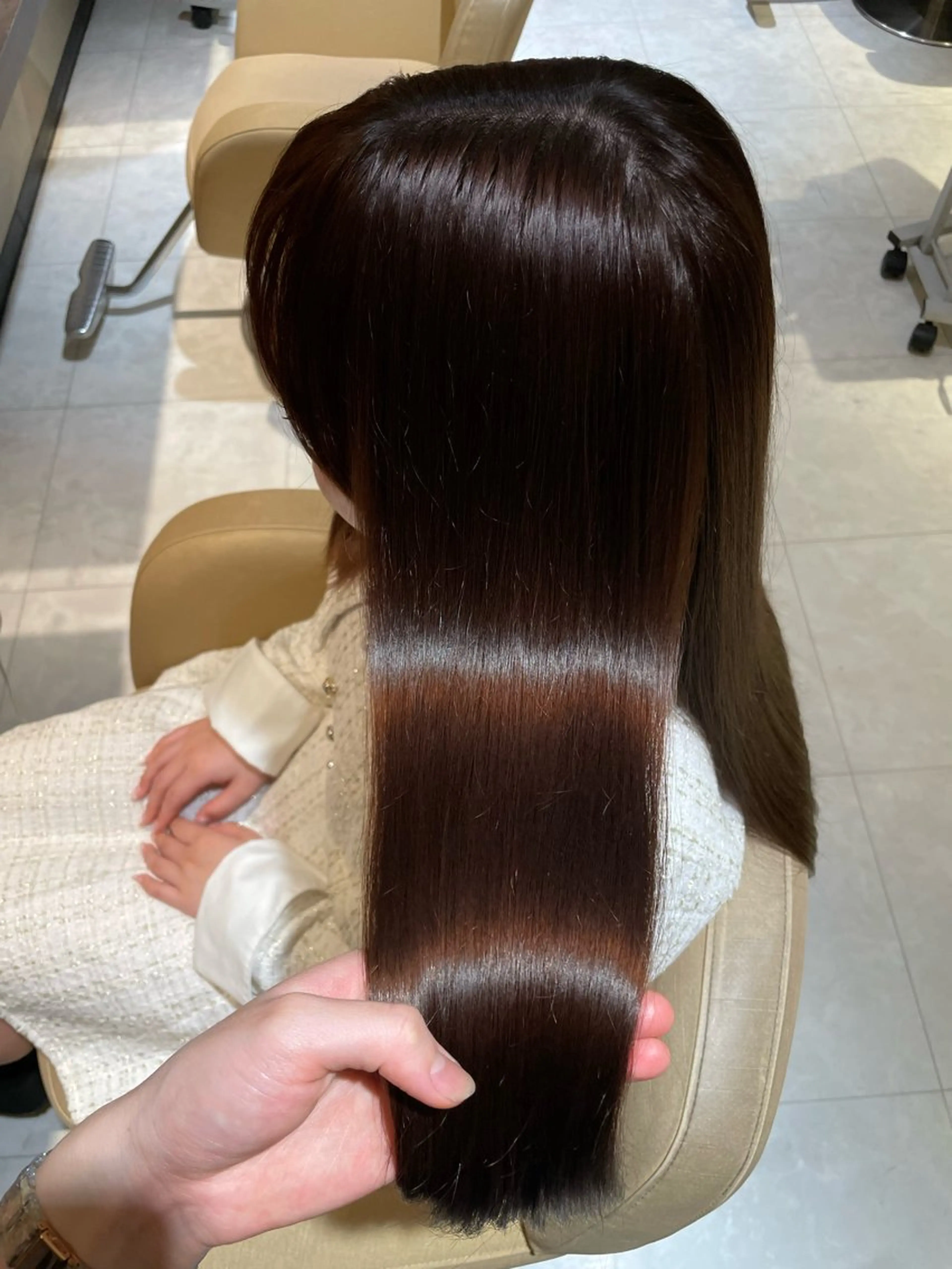 ロング トリートメント 大藤 彩のヘアスタイル