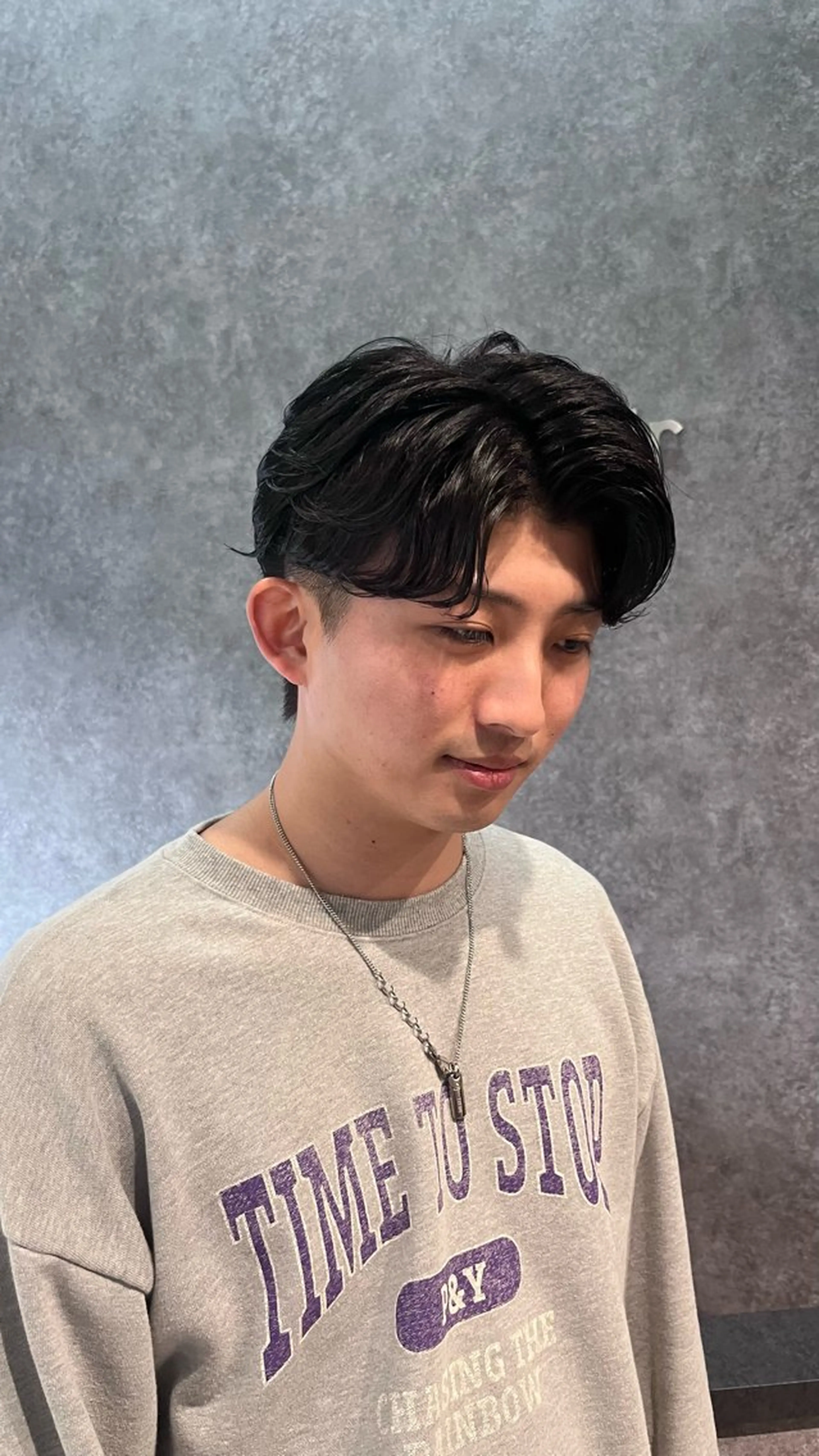 パーマ メンズ パーマスタイル特化◎ 永戸圭汰のヘアスタイル
