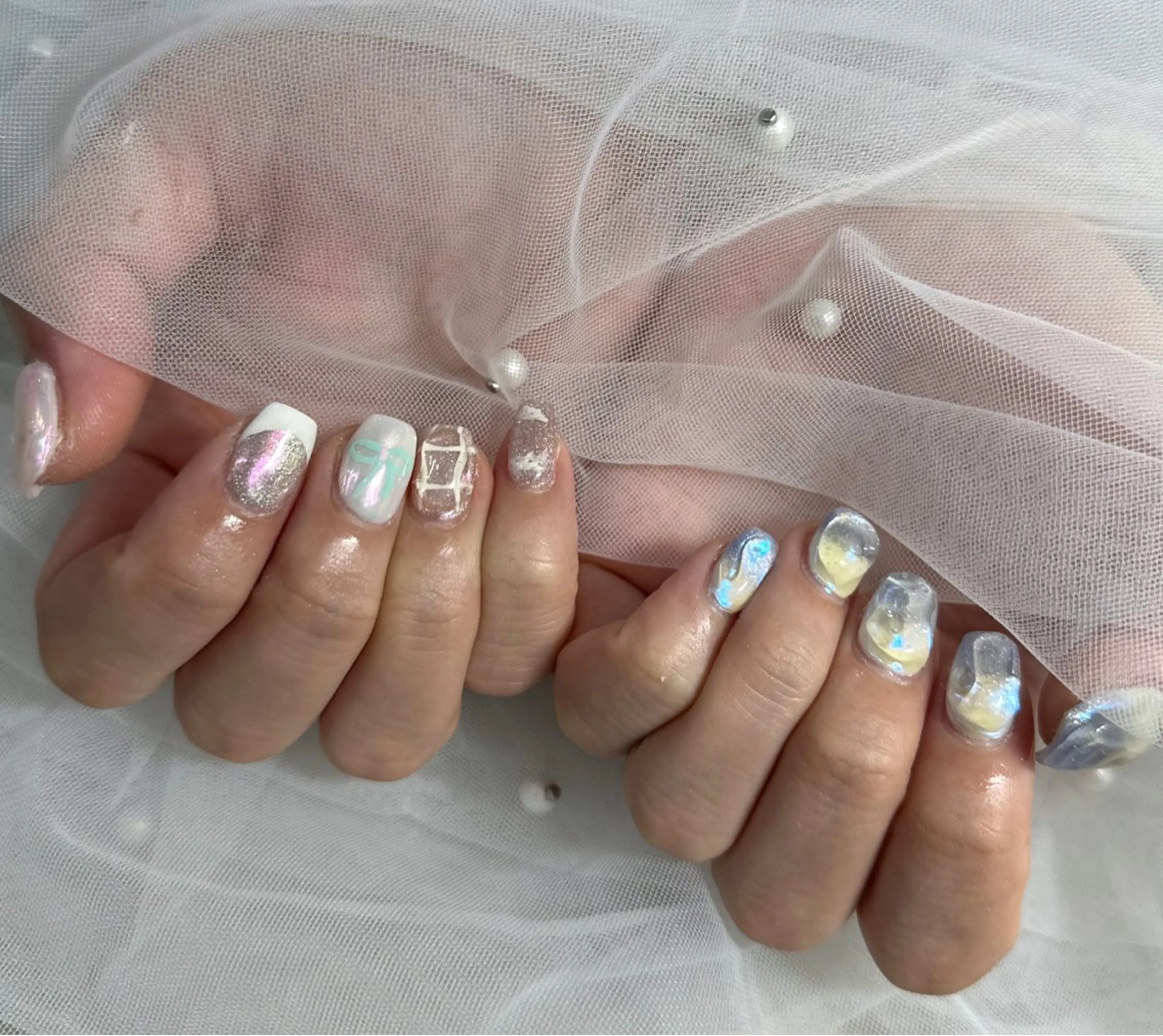 ネイル ハンドネイル フットネイル LAVISH nanamiのネイルデザイン