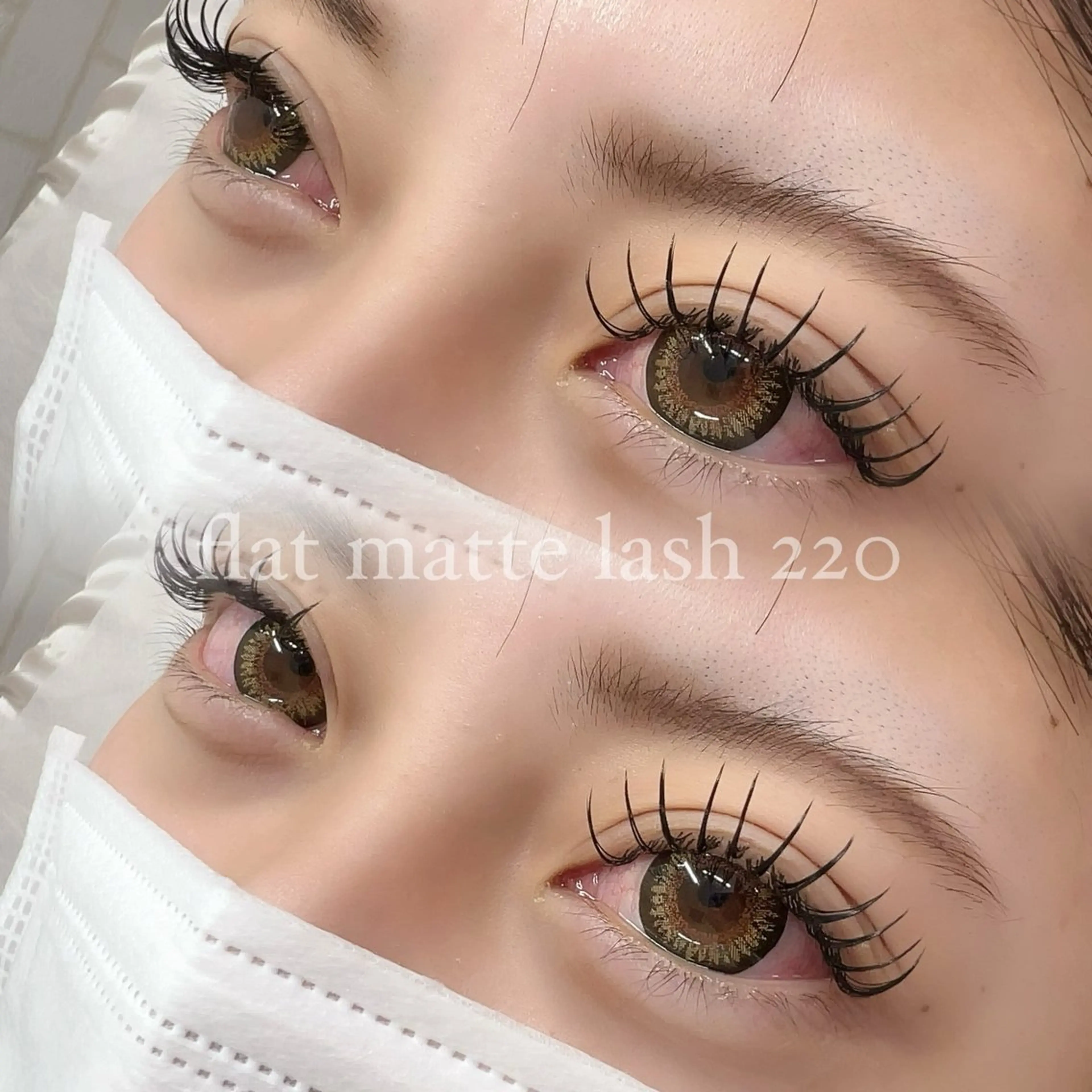 マツエク・マツパ 付け放題 フラットラッシュ マツエク Eyelist Rio ♡のマツエク・マツパデザイン