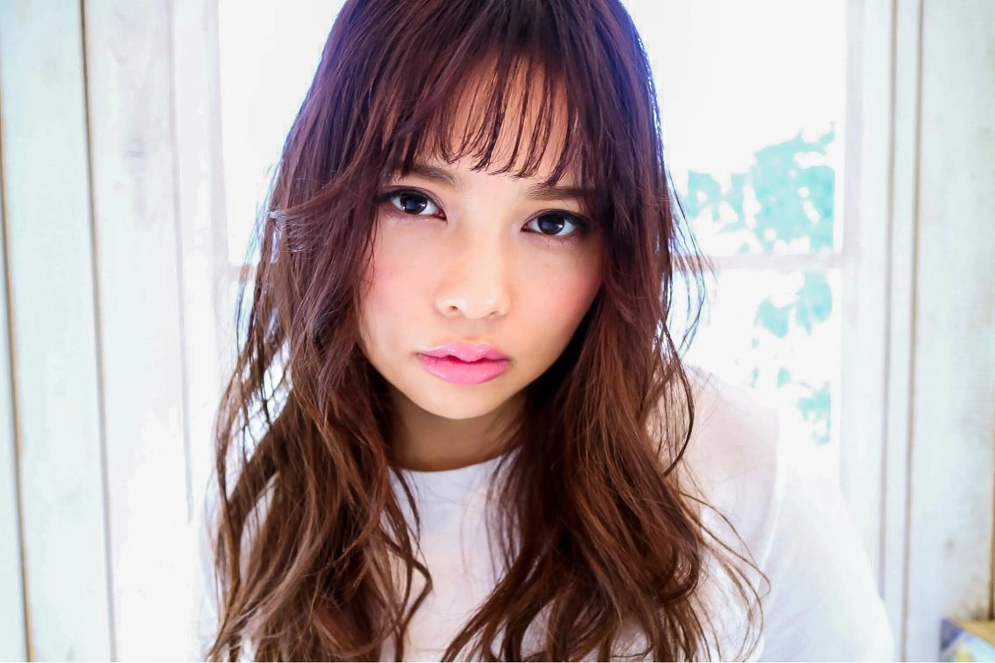 ロング カラー パーマ ヘアアレンジ 似合わせhair🔸 アサダ　タカコ🔸のヘアスタイル