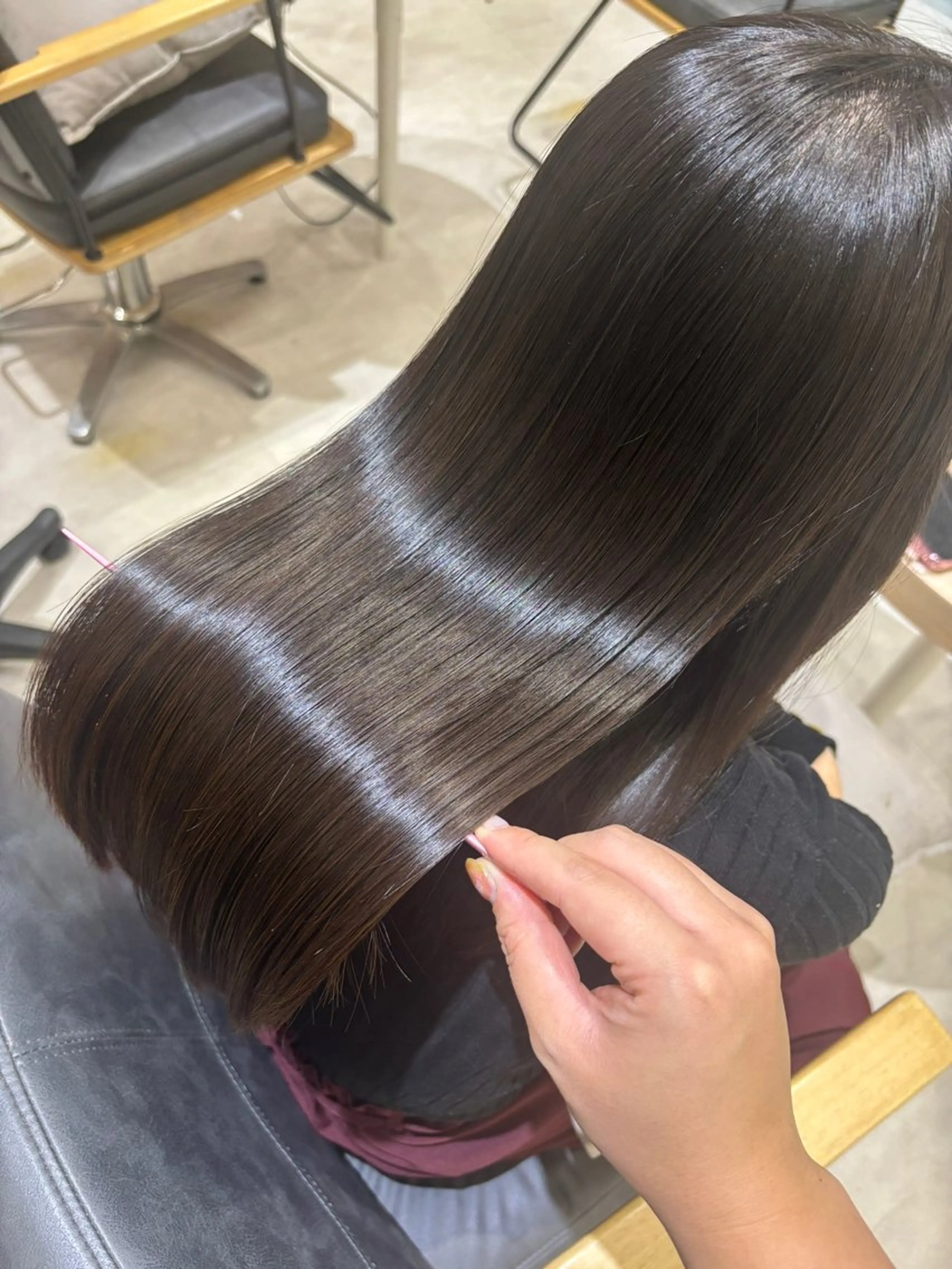 セミロング カラー Asumi 髪質改善/美髪/艶髪のヘアスタイル