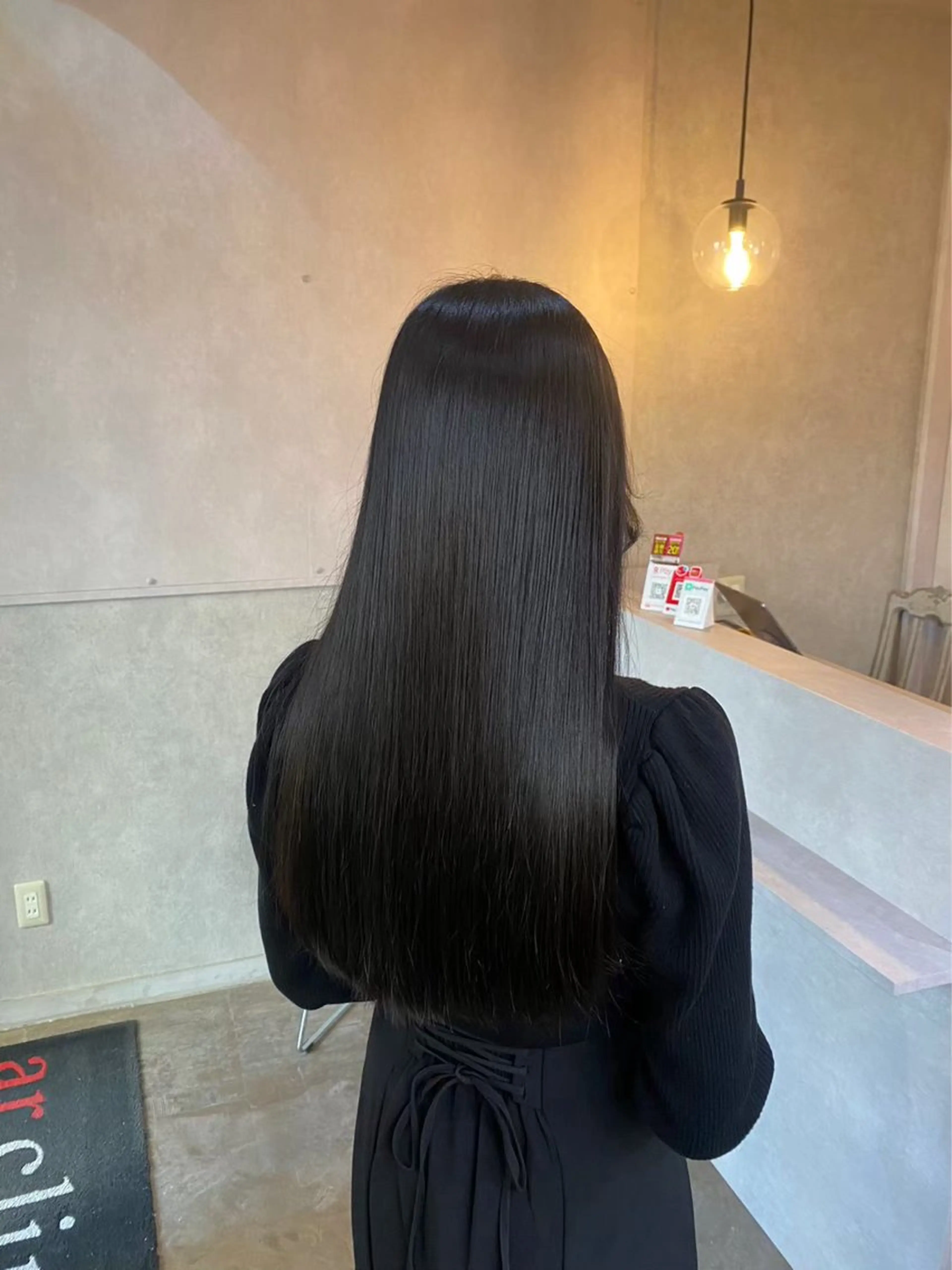 ロング 髪質改善 トリートメント みほ/髪質改善/ モード/ニュアンスのヘアスタイル