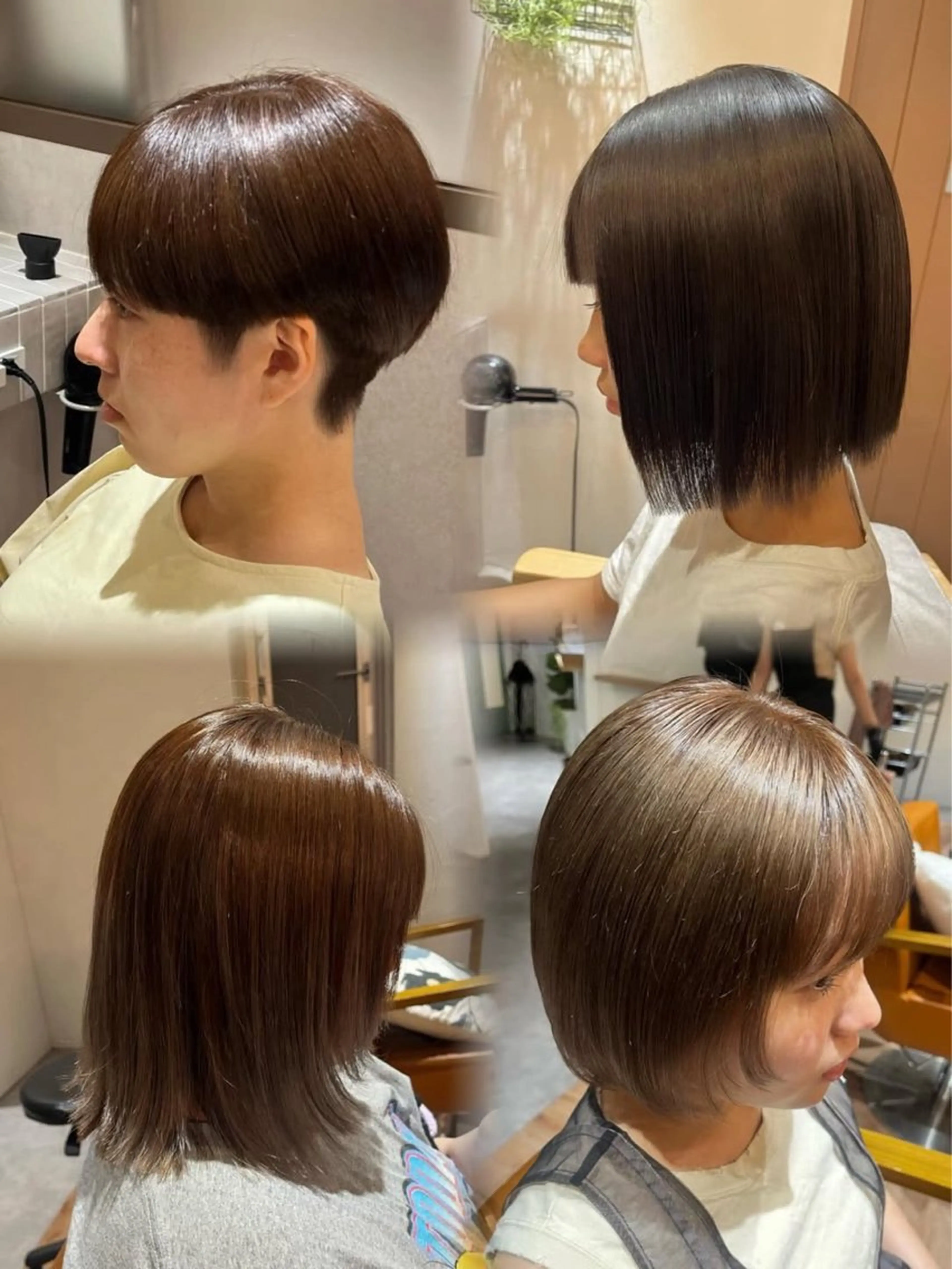 ショートカットの短めスタイル限定‼️🌟 カット＋透明感カラー 『 5000円➡️ 0円‼️ 』の写真