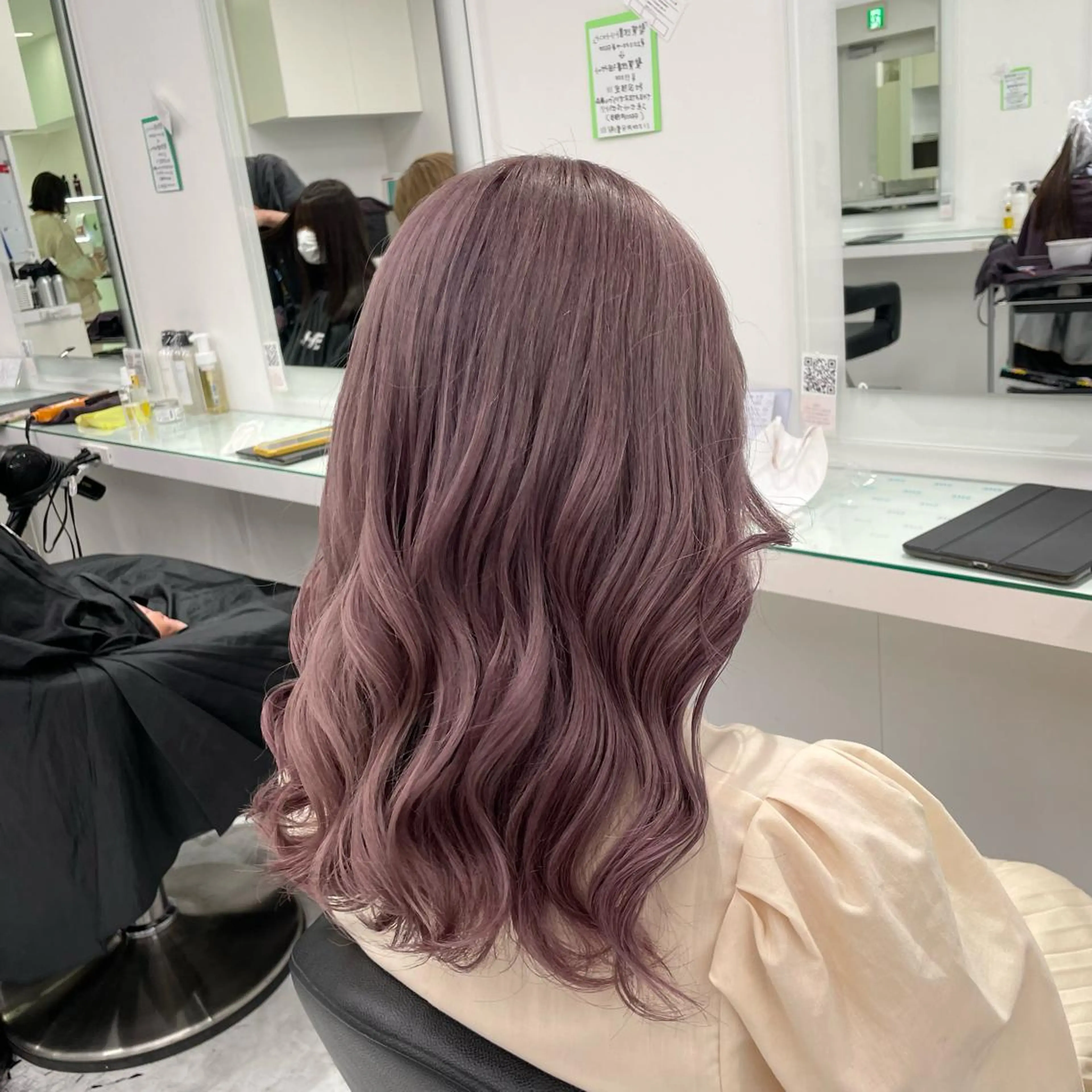 ロング カラー ヘアカラー トリートメント ヘッドスパ ヘアセット 暖色🩷透明感カラー ♡Maika♡のヘアスタイル