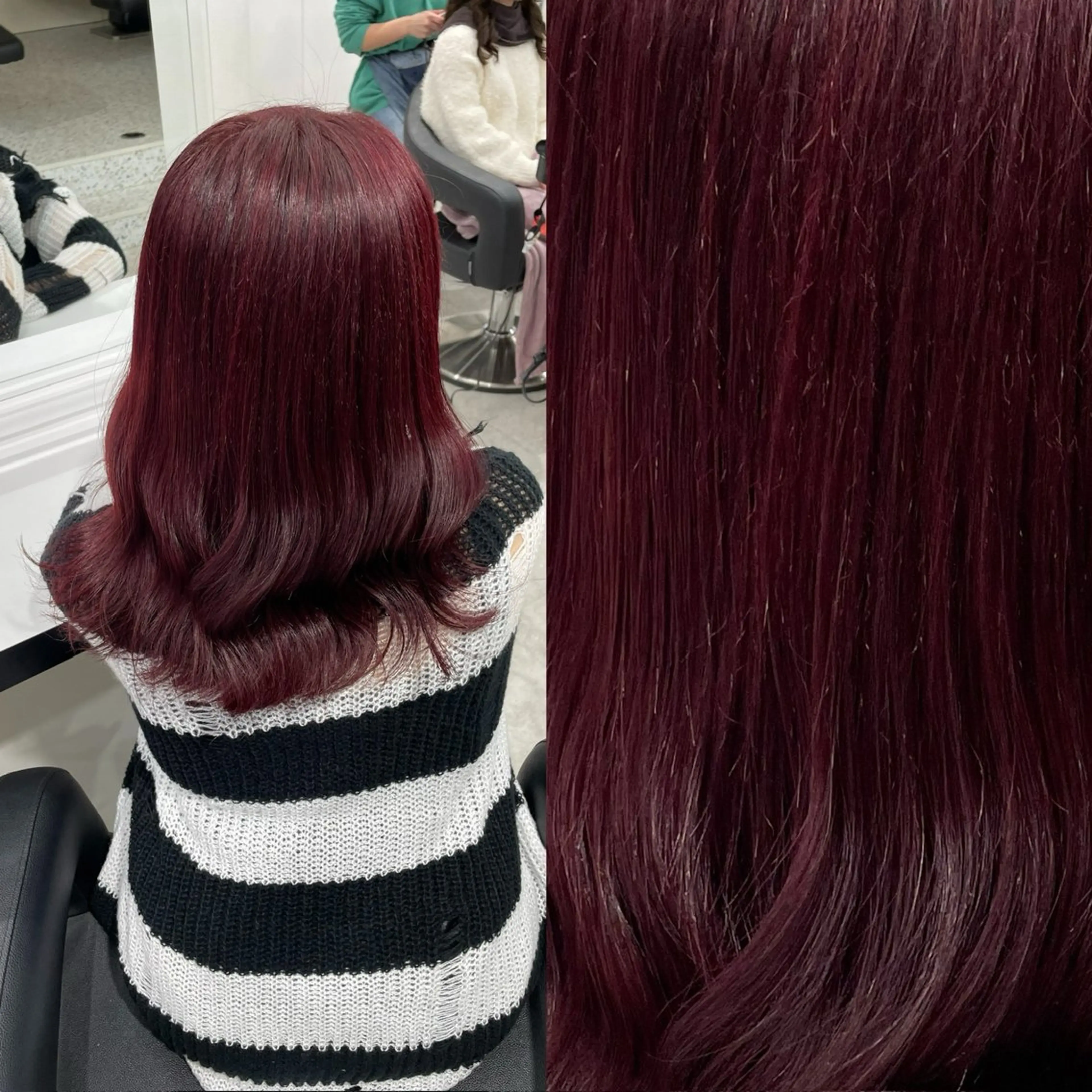 ロング カラー カット ヘアカラー トリートメント ヘッドスパ 履歴修正屋さん／ ブロンド／ホワイトのヘアスタイル