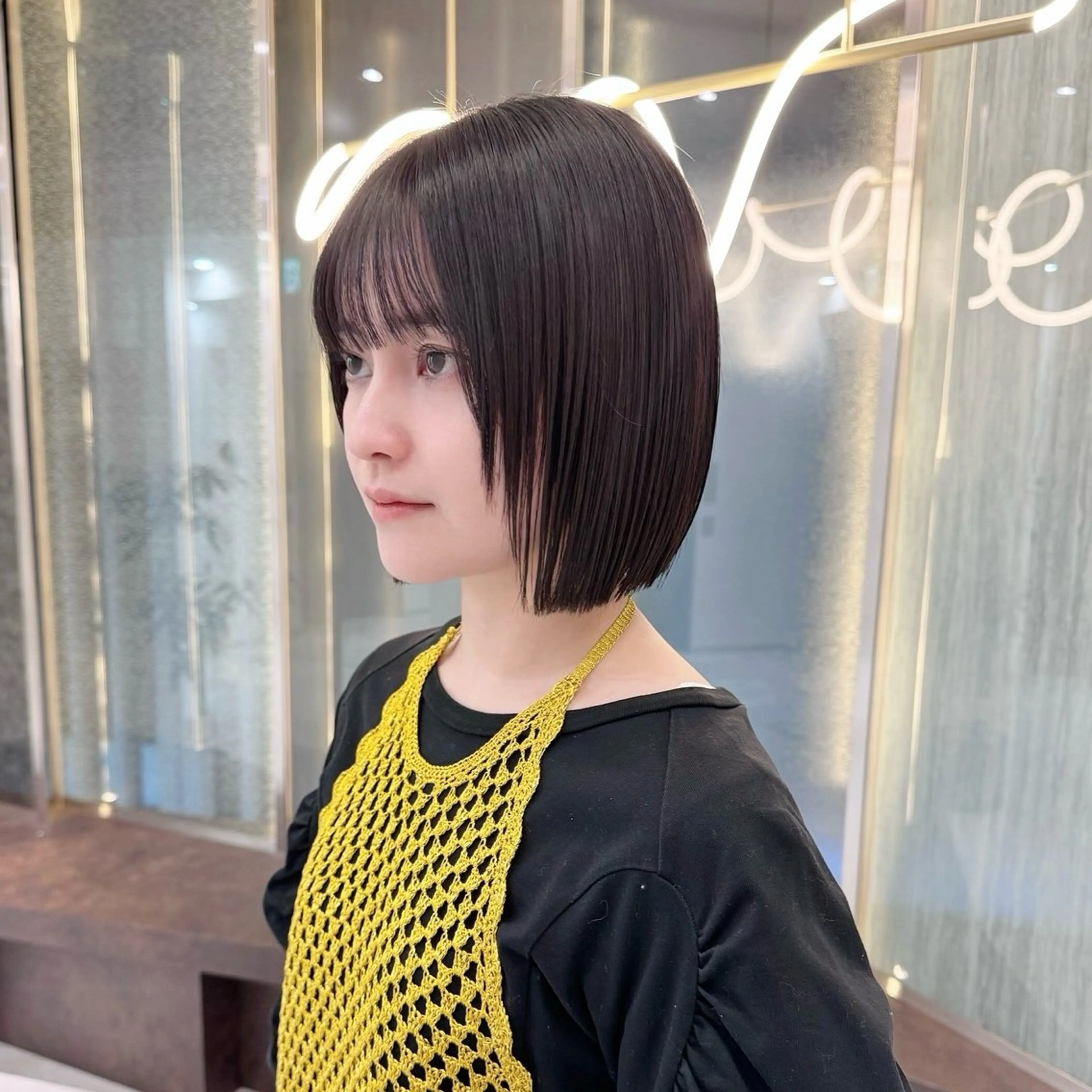 ミディアム カット カット特化 /BLUET/新宿のヘアスタイル