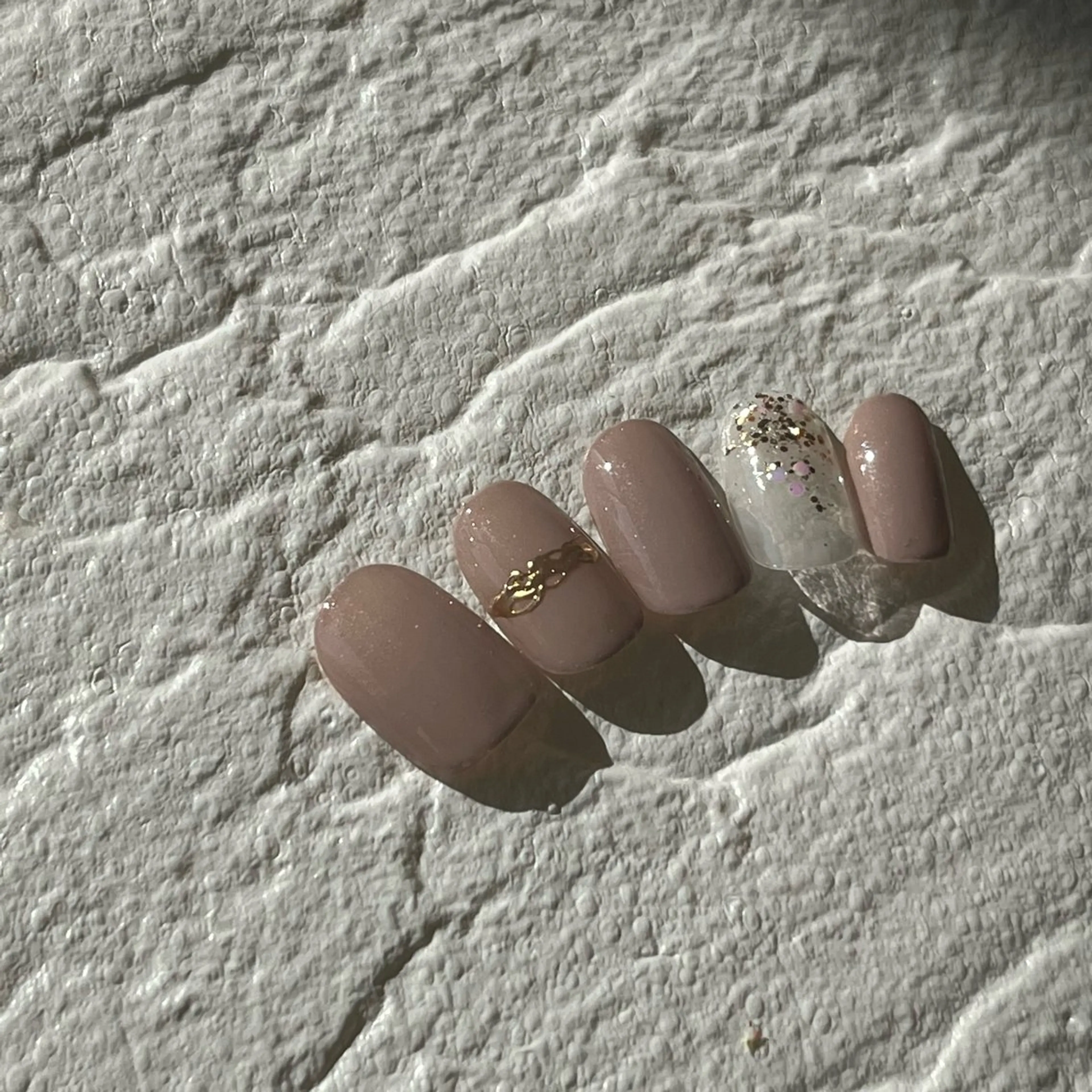 ネイル アートネイル シンプルネイル Chamuel 三輪のネイルデザイン