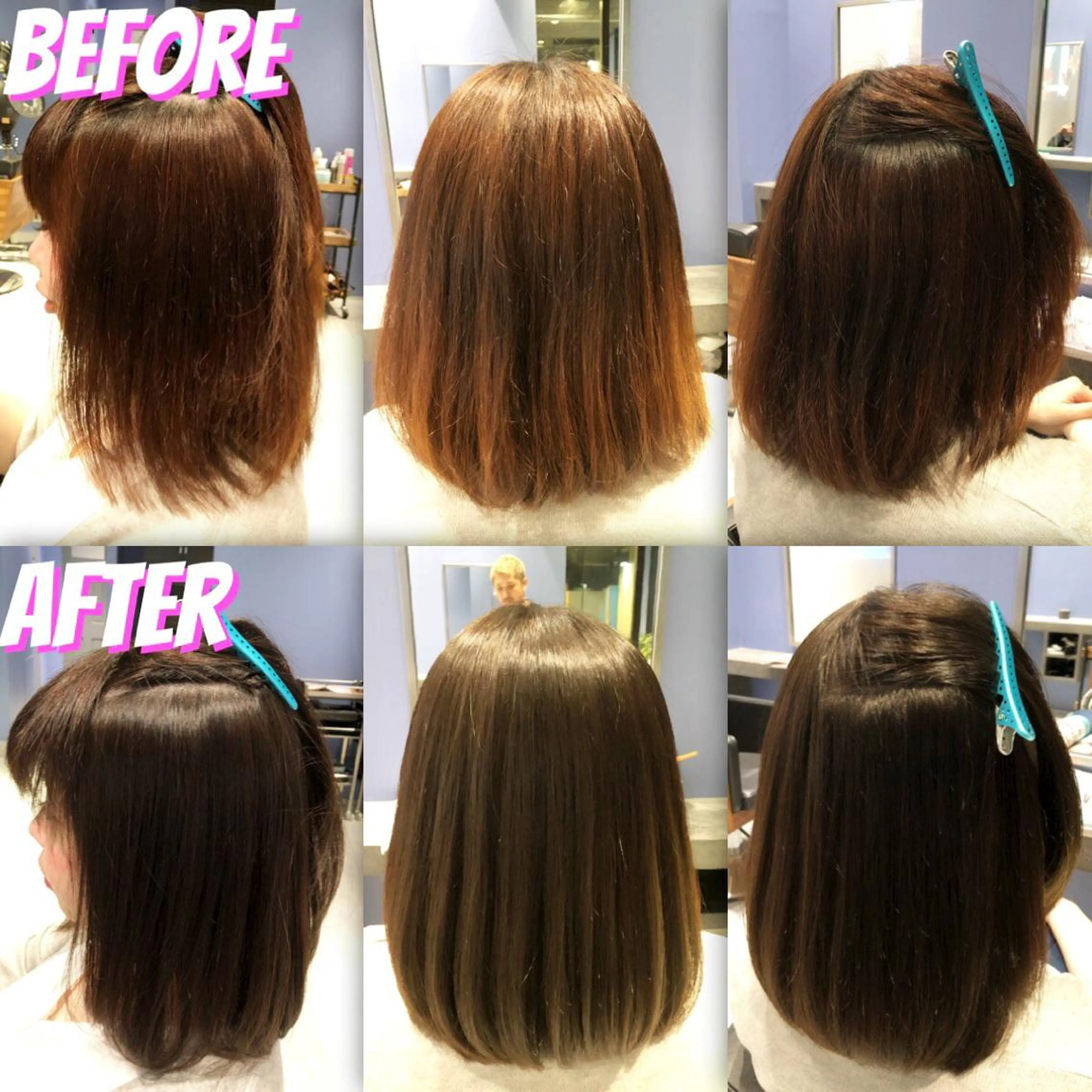 ミディアム カラー パーマ イルミナカラー ストレートパーマ カット ヘアカラー 縮毛矯正 トリートメント ブリーチ縮毛矯正/ デサキ ショウヘイのヘアスタイル