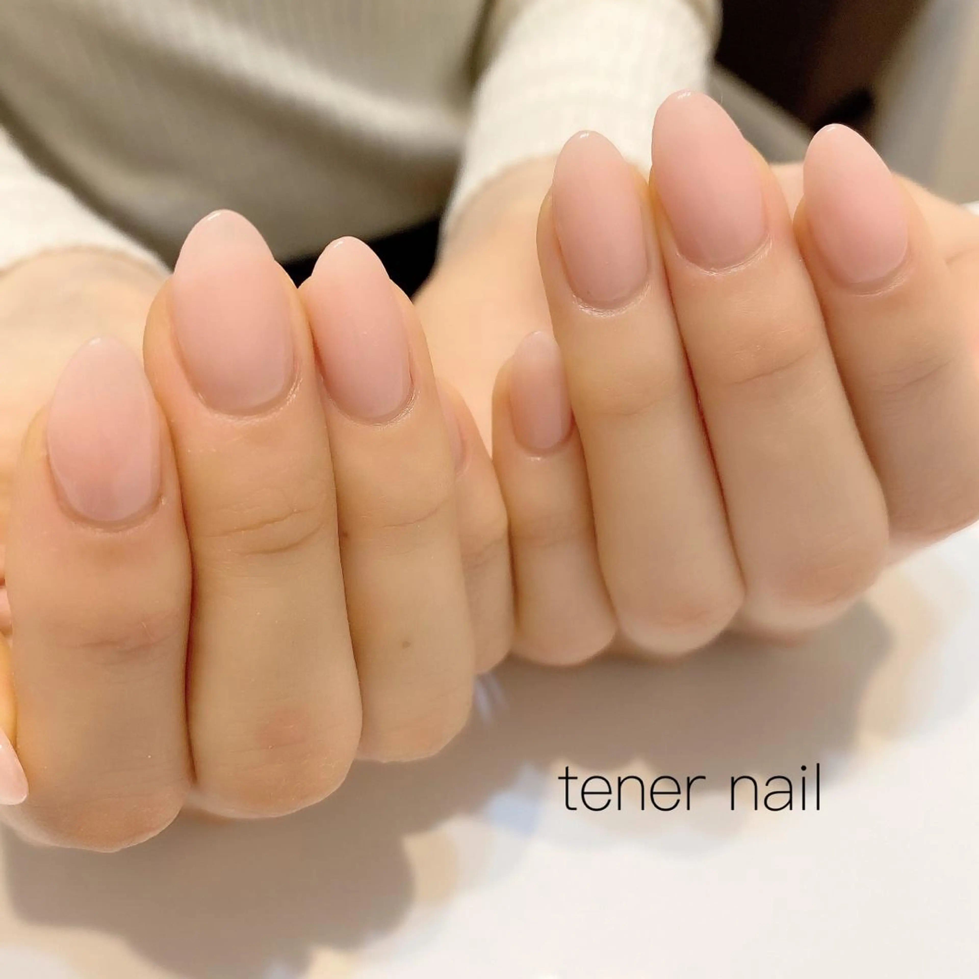 ネイル ワンカラーネイル スカルプネイル テネルネイル tener nailのネイルデザイン