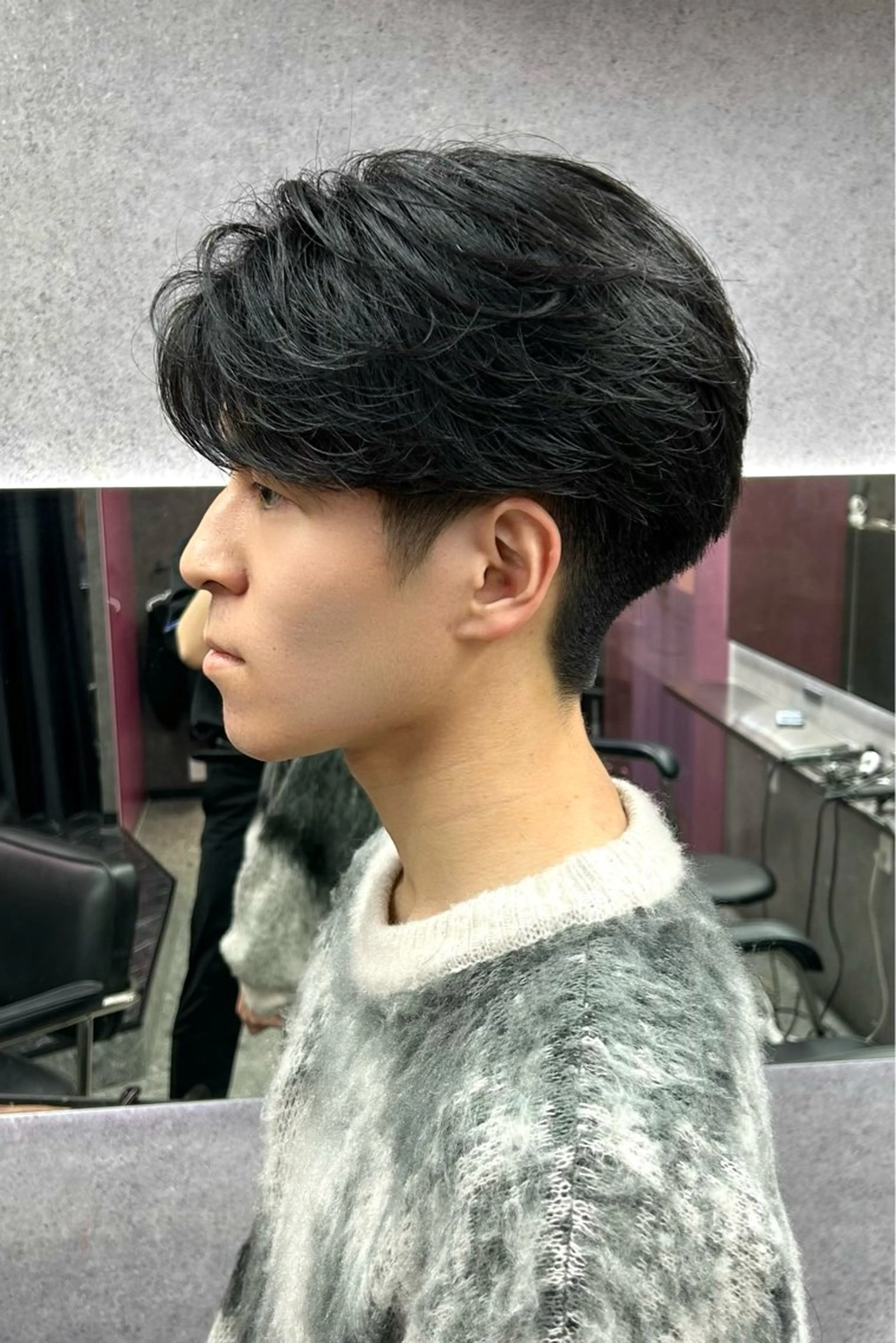 ショート カラー メンズ カット ヘアセット メンズスタイリスト 前田雄輝のヘアスタイル