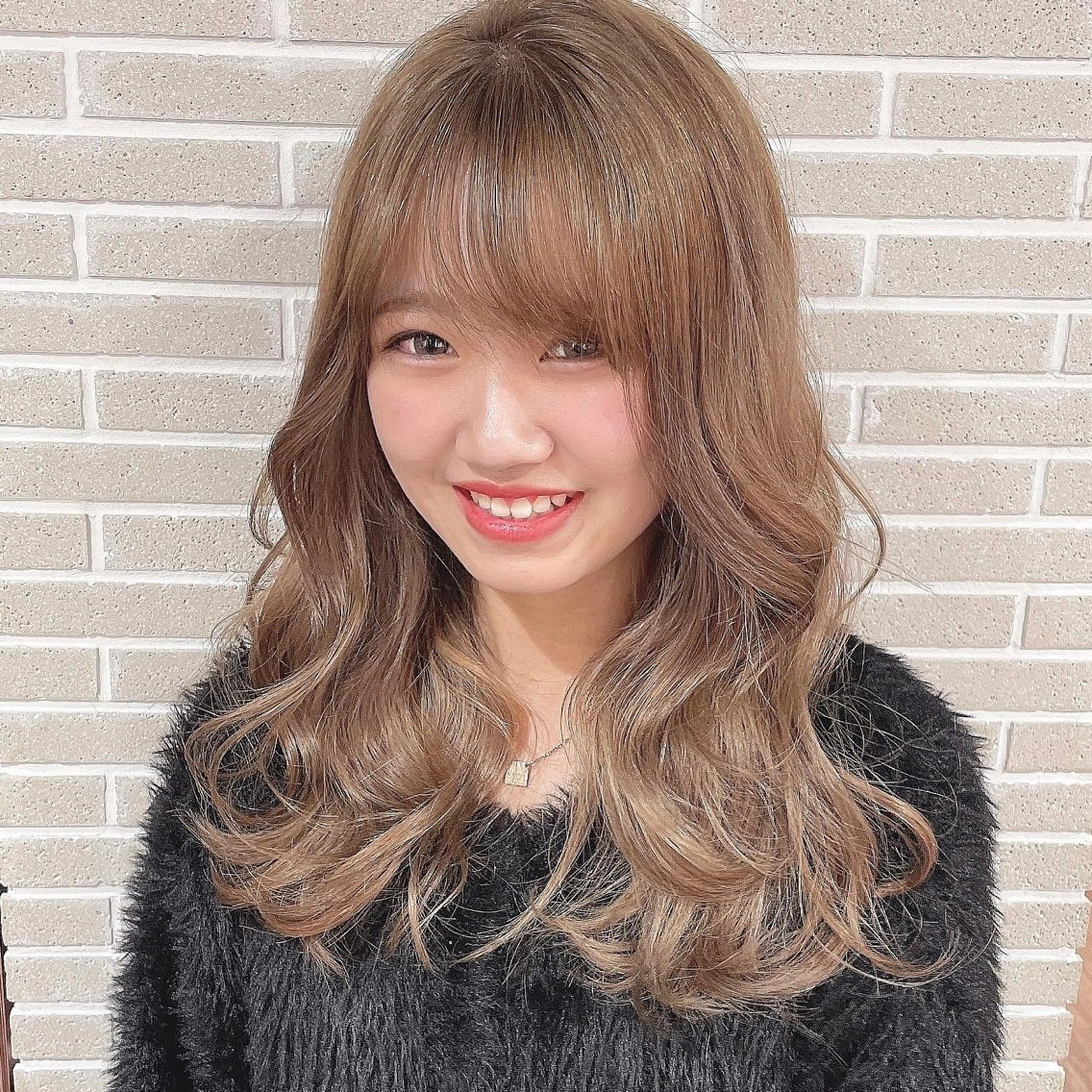 ロング カラー カット ヘアセット 大人可愛い/レイヤー /ブリーチ/溝口誠二のヘアスタイル