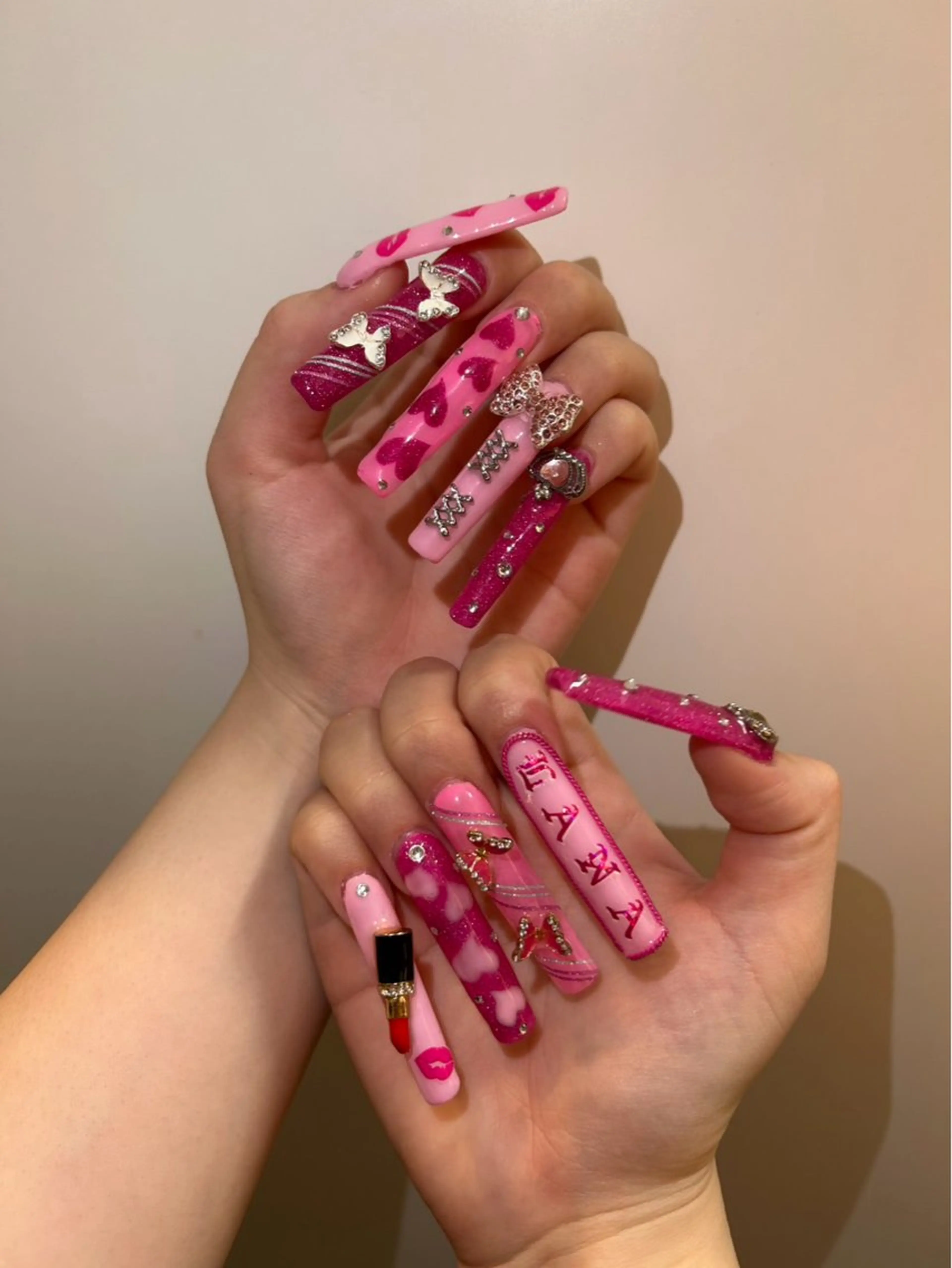 ネイル ピンク ハンドネイル Cocopelli N'STYLEのネイルデザイン