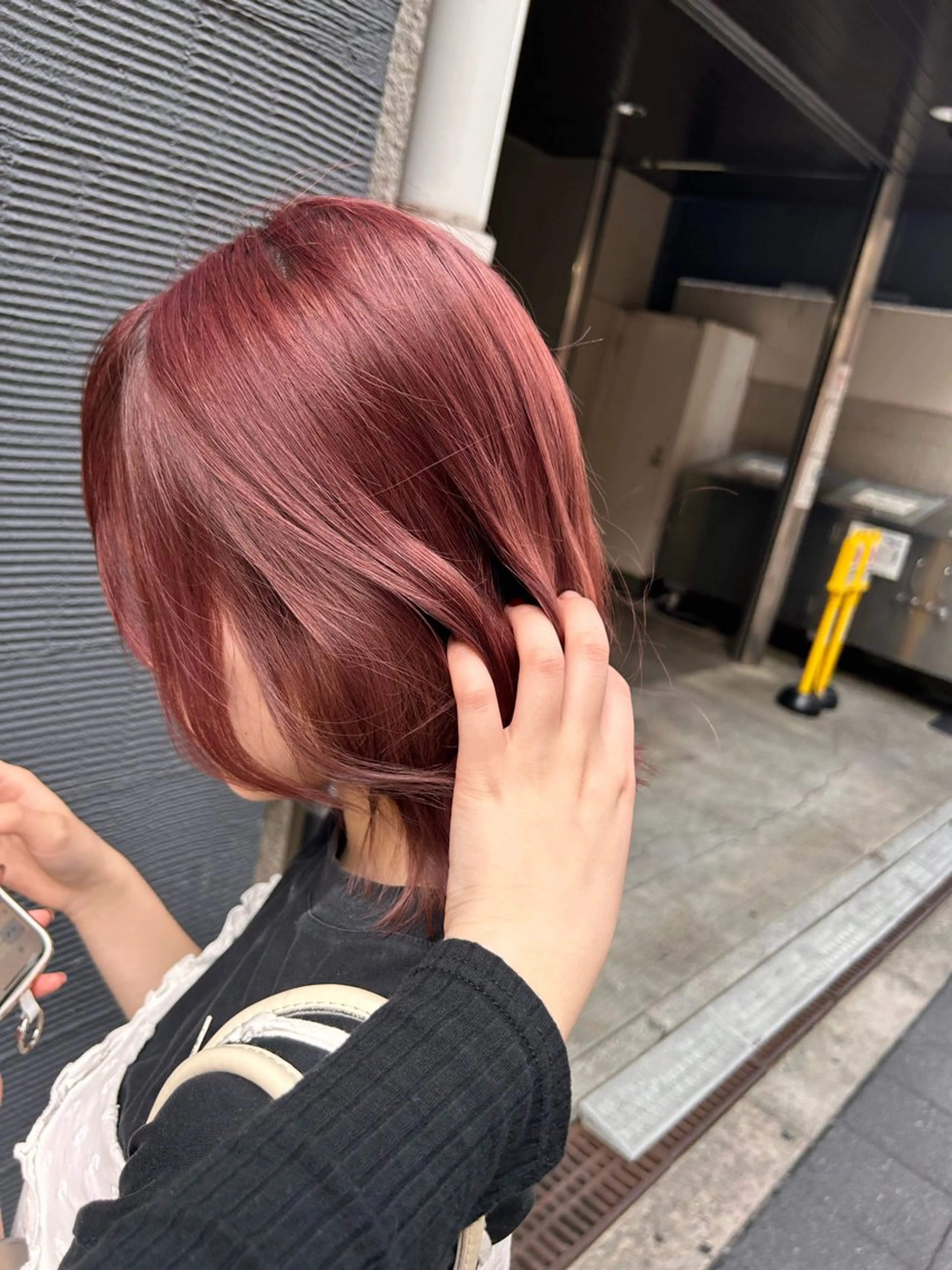 カラー 縮毛矯正 大阪美容室 Rioのヘアスタイル