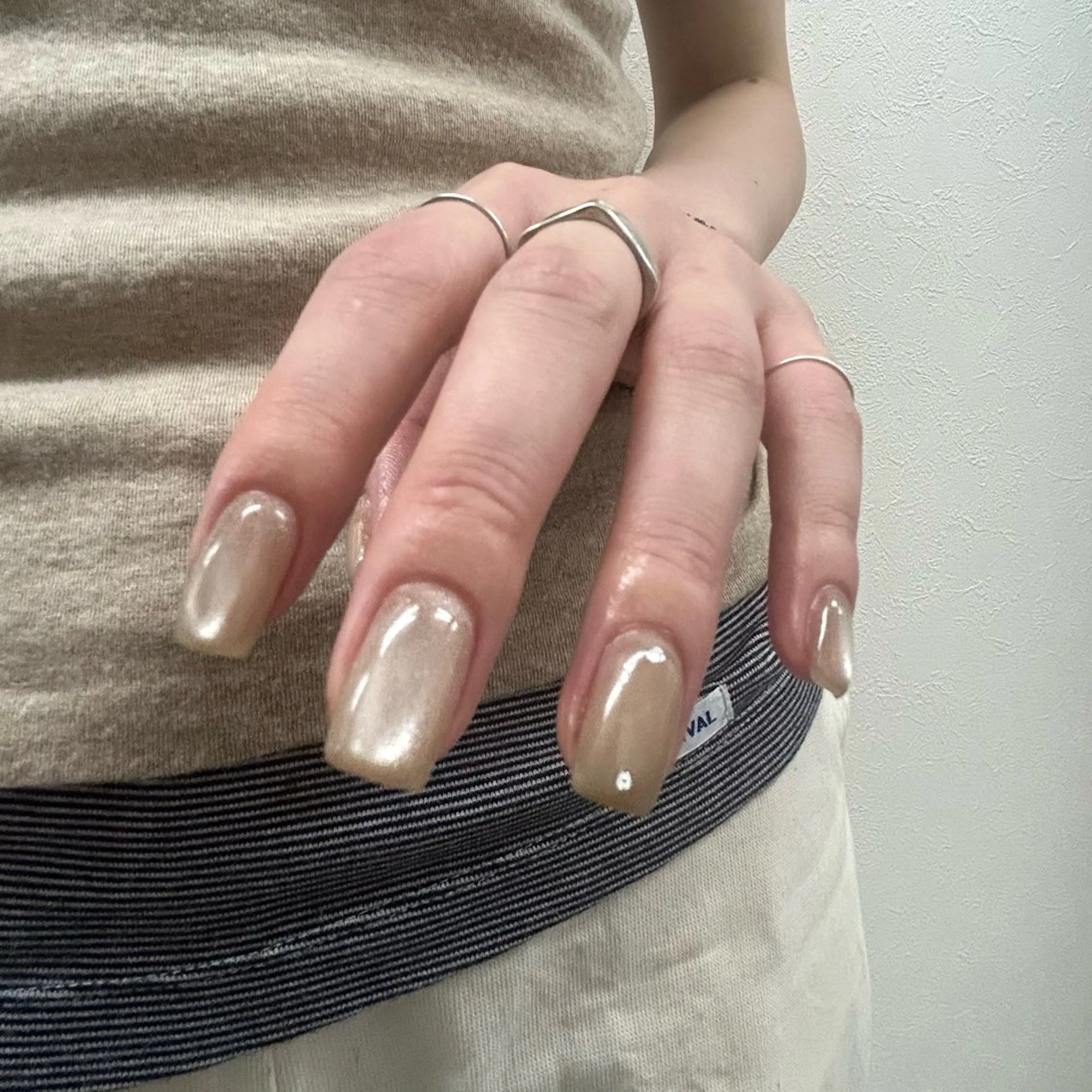 ネイル シンプルネイル nagi .のネイルデザイン