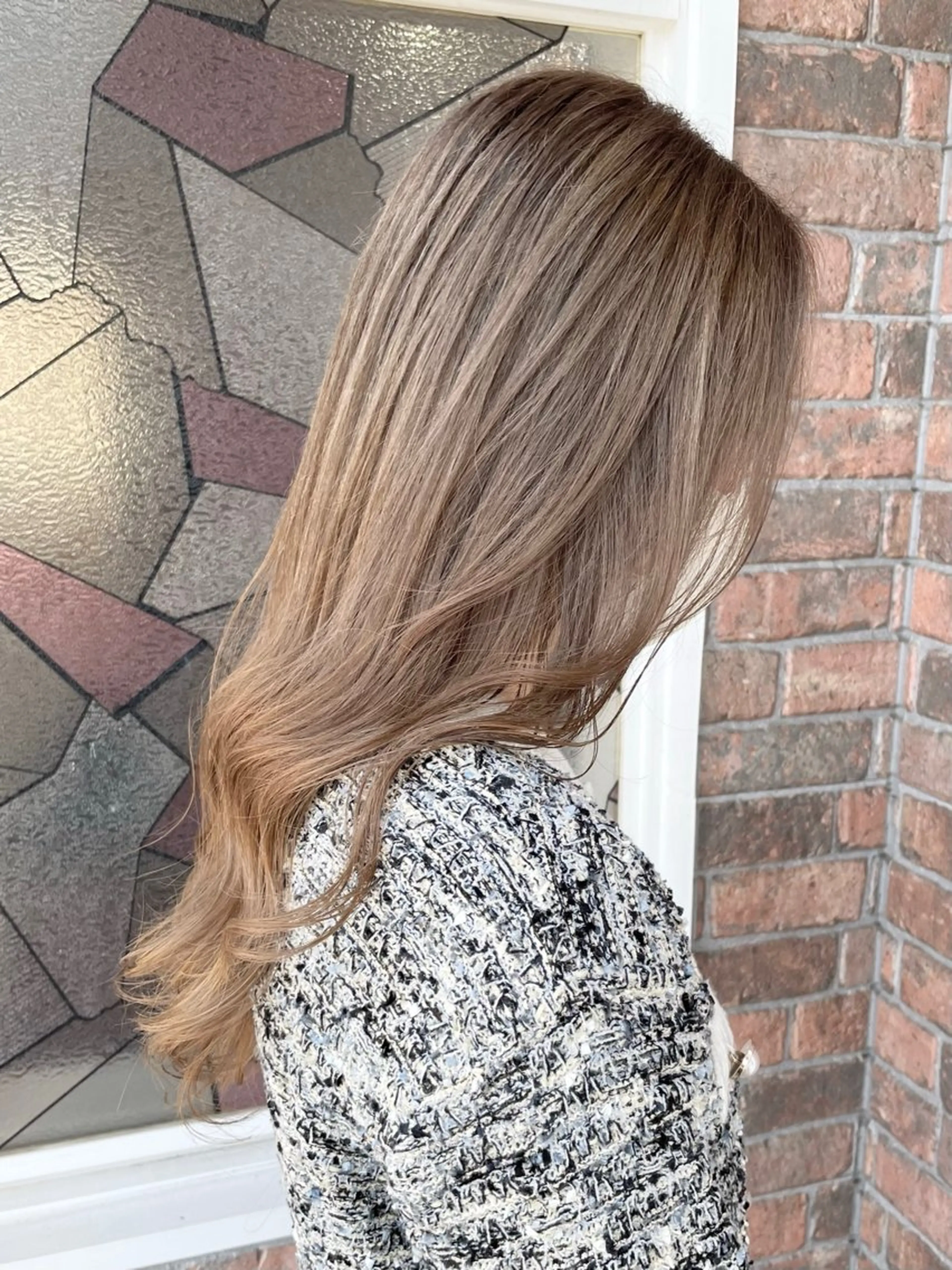 ロング カラー Mintleaf 💛MAYUKOのヘアスタイル