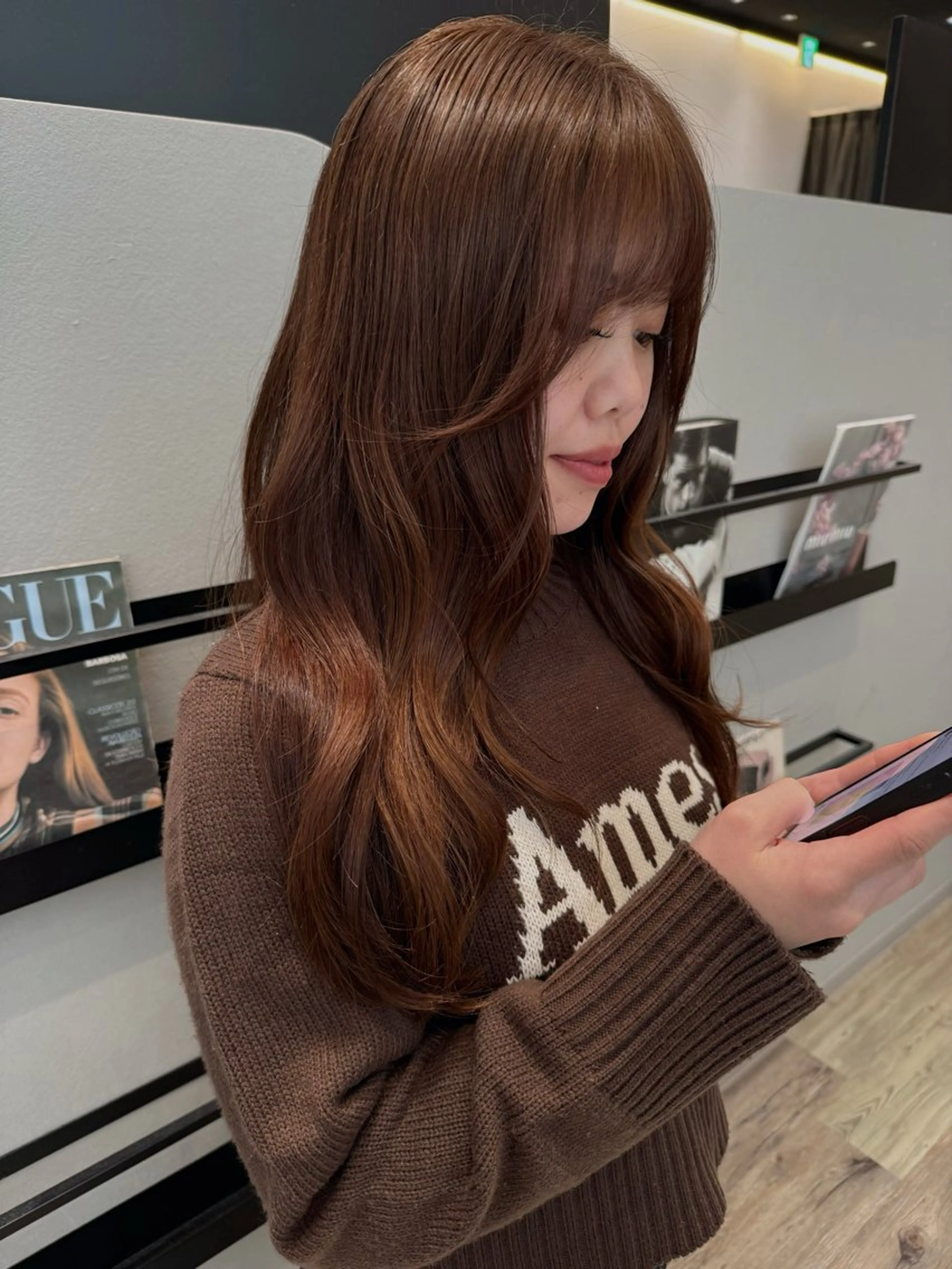 似合わせ cut &  ツヤ感color ☆✂︎の写真