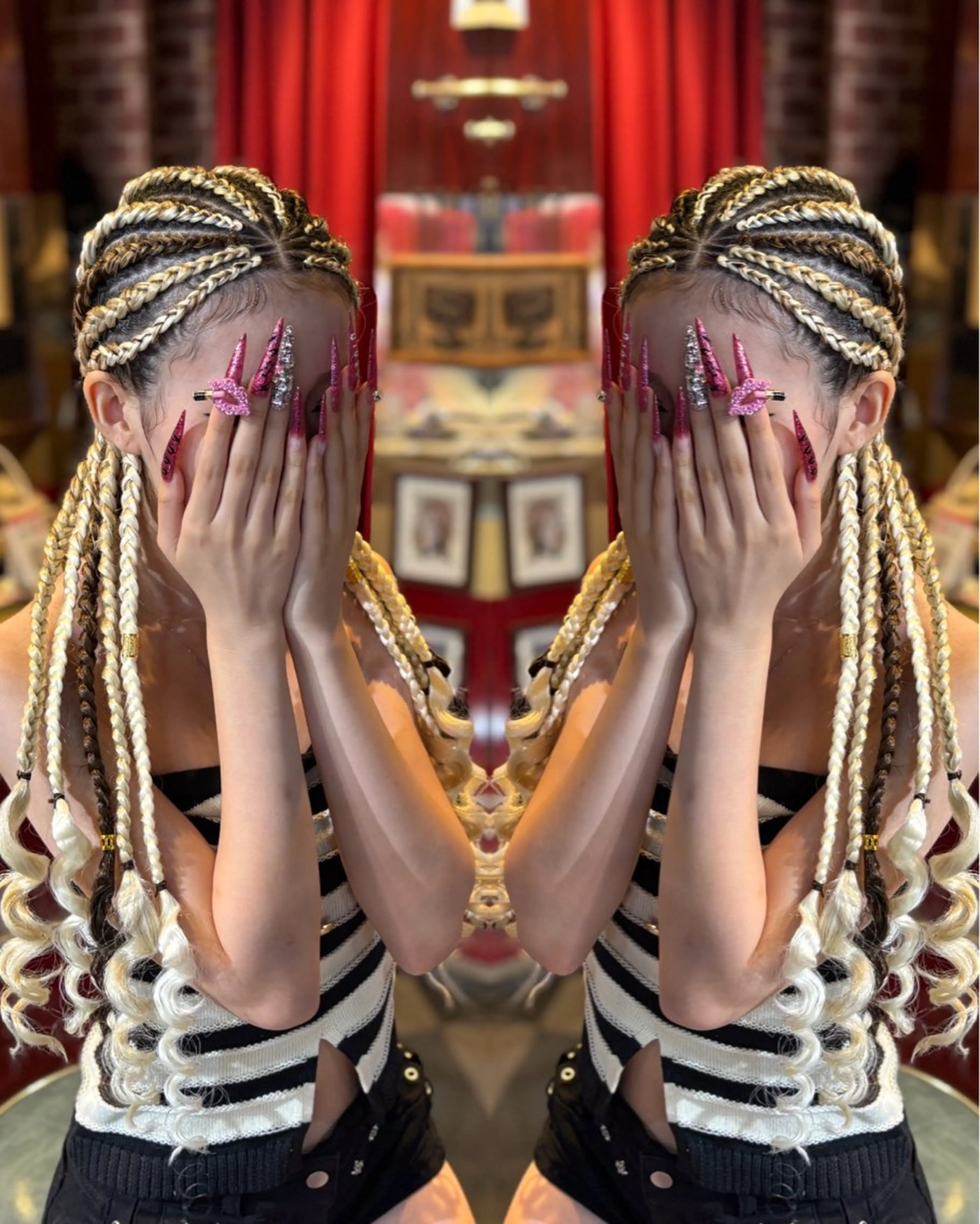 ヘアセット 👑派手髪/カット 👑ANRYのヘアスタイル