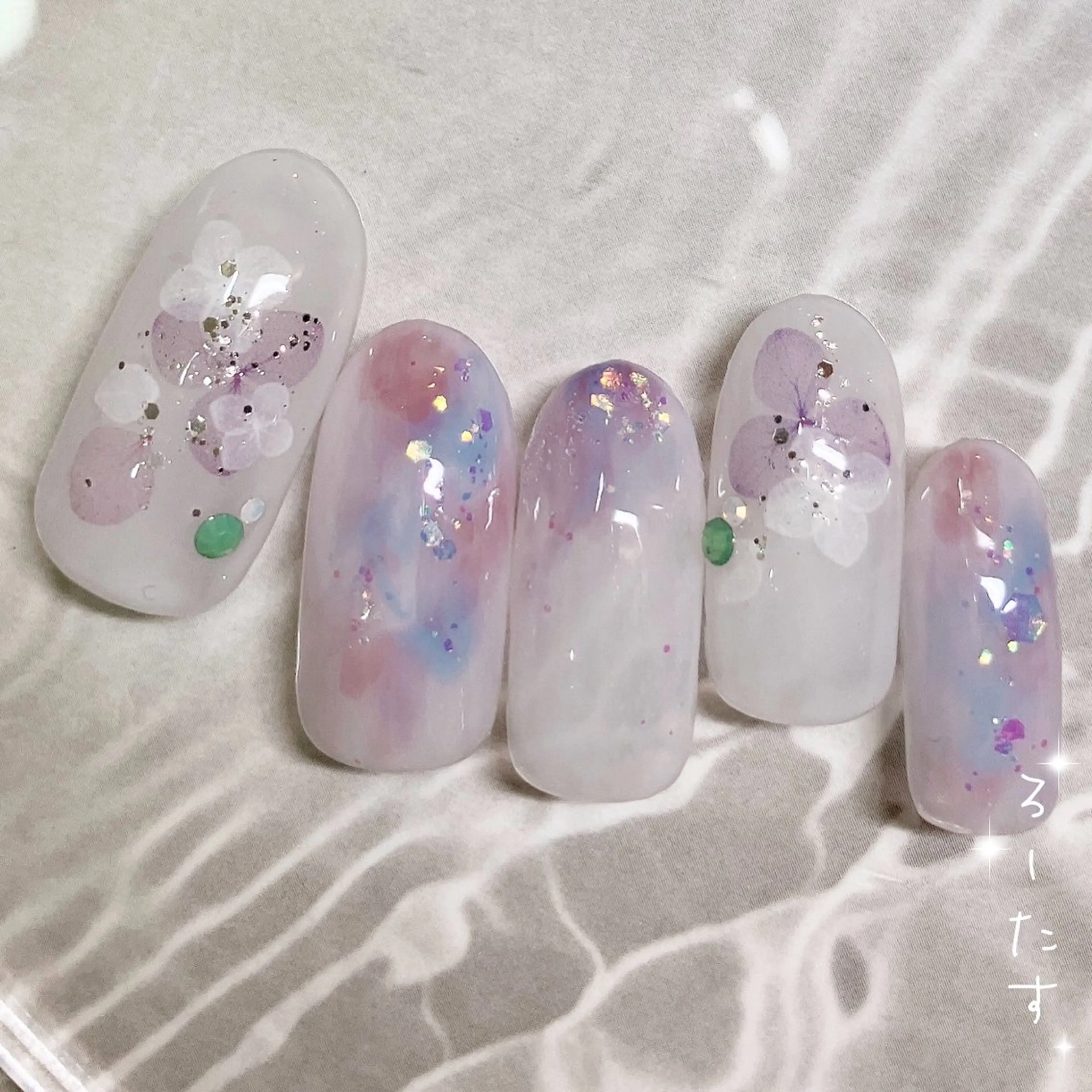 ネイル ハンドネイル マオジェル導入サロン ♡ろーたすのネイルデザイン