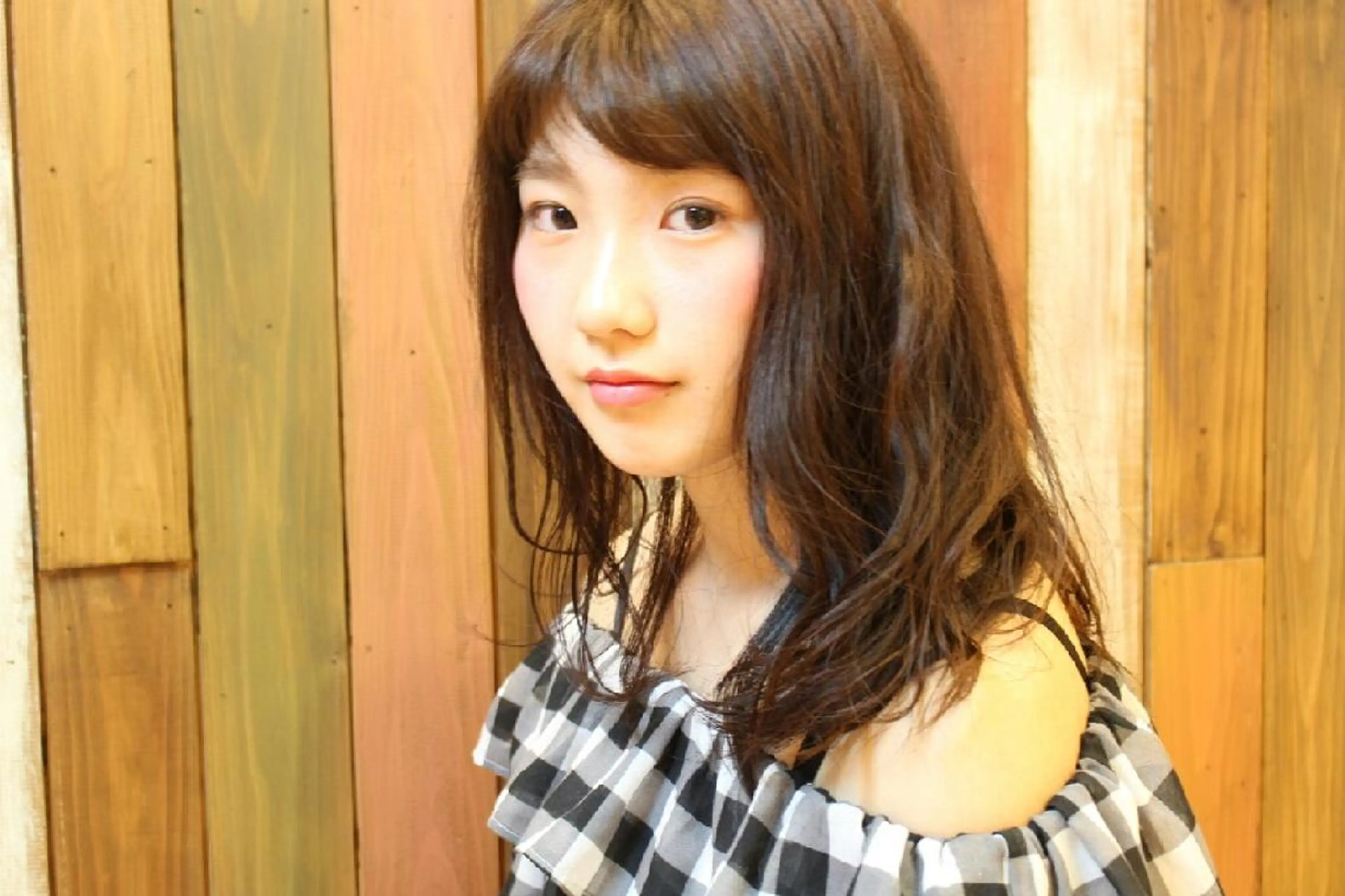 セミロング スタイル 相模大野のヘアスタイル