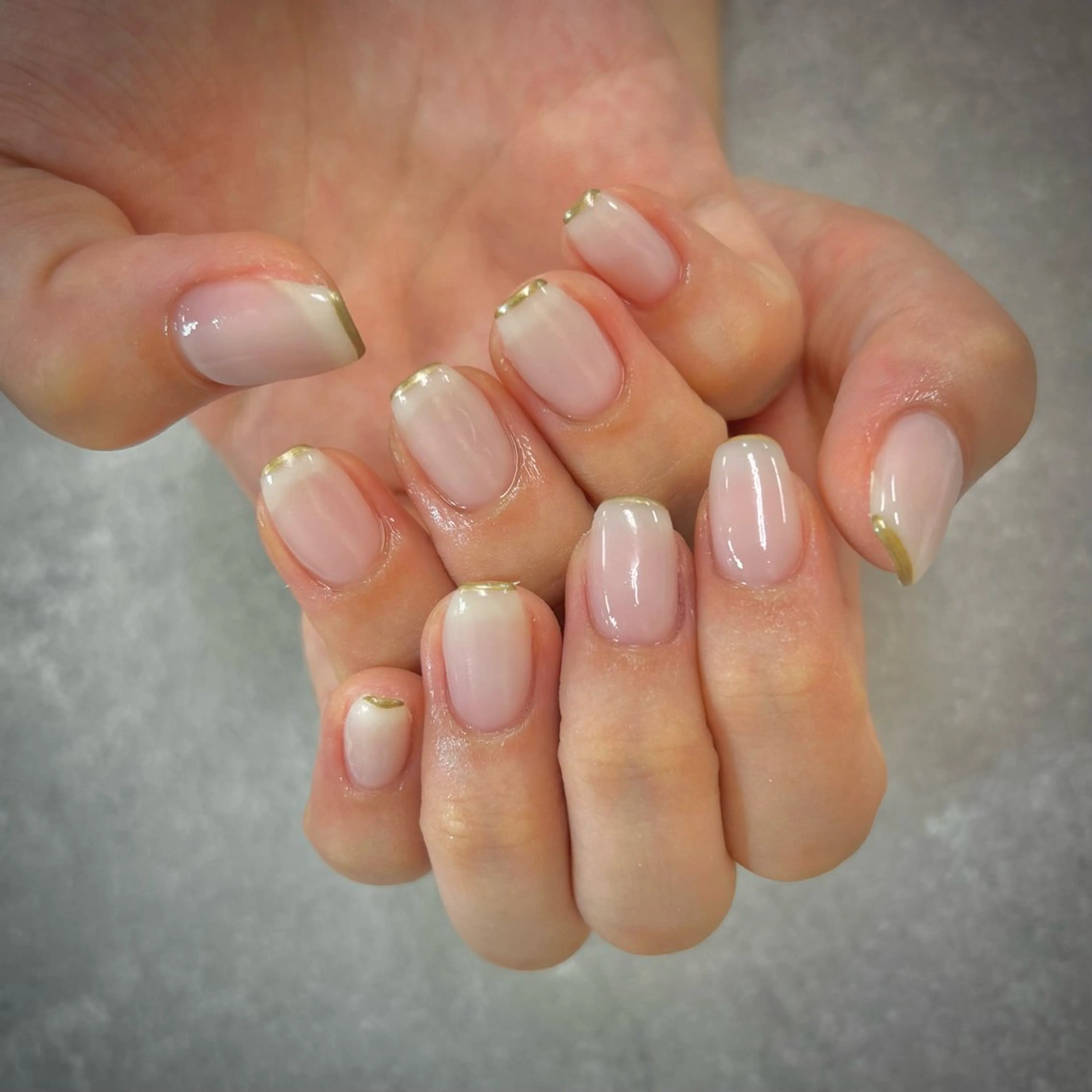 ネイル フットネイル フレンチネイル グラデーション キラキラネイル 韓国ネイル ハンドネイル YAGAWA NAOのネイルデザイン