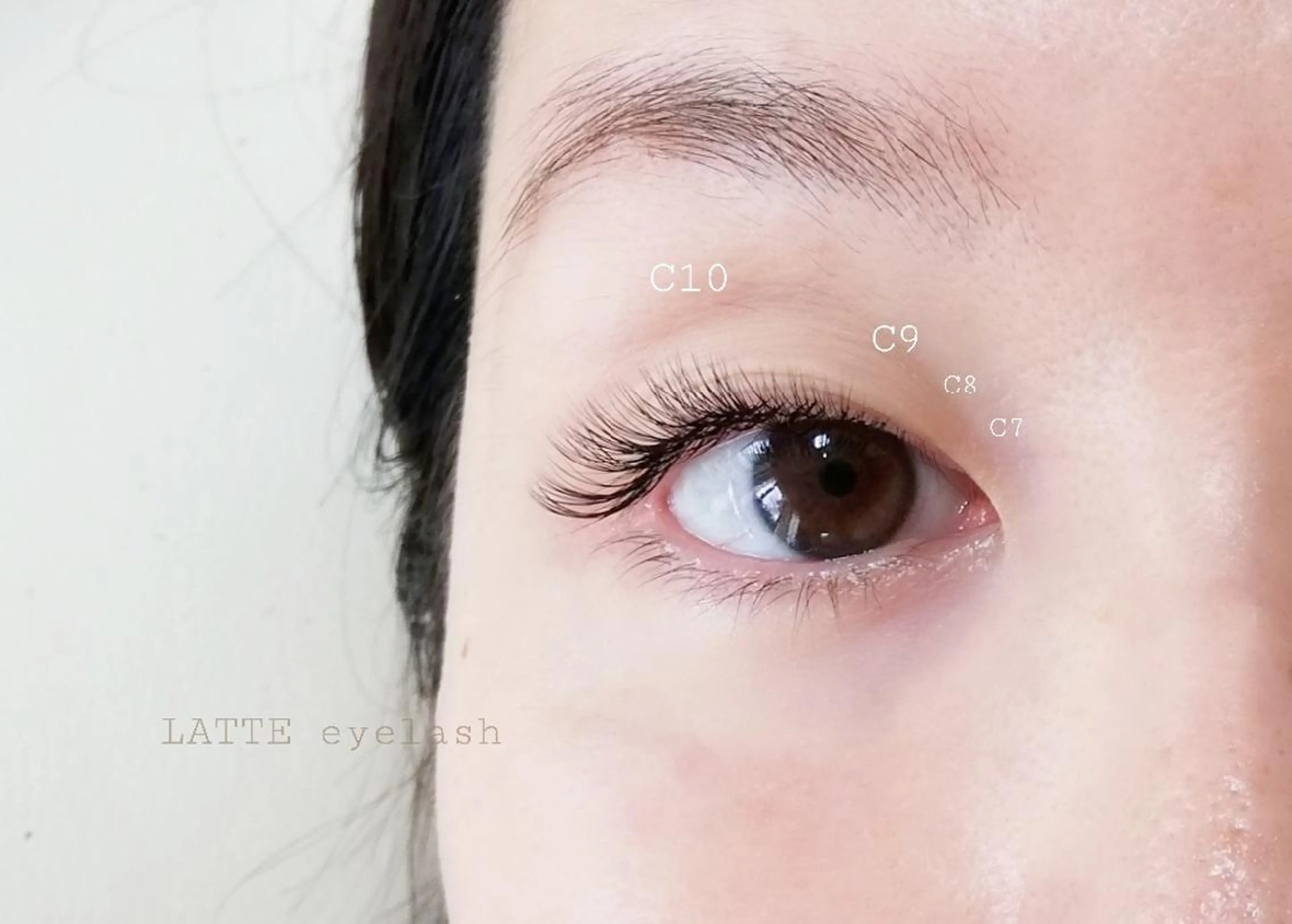 マツエク・マツパ LATTE eyelashのマツエク・マツパデザイン