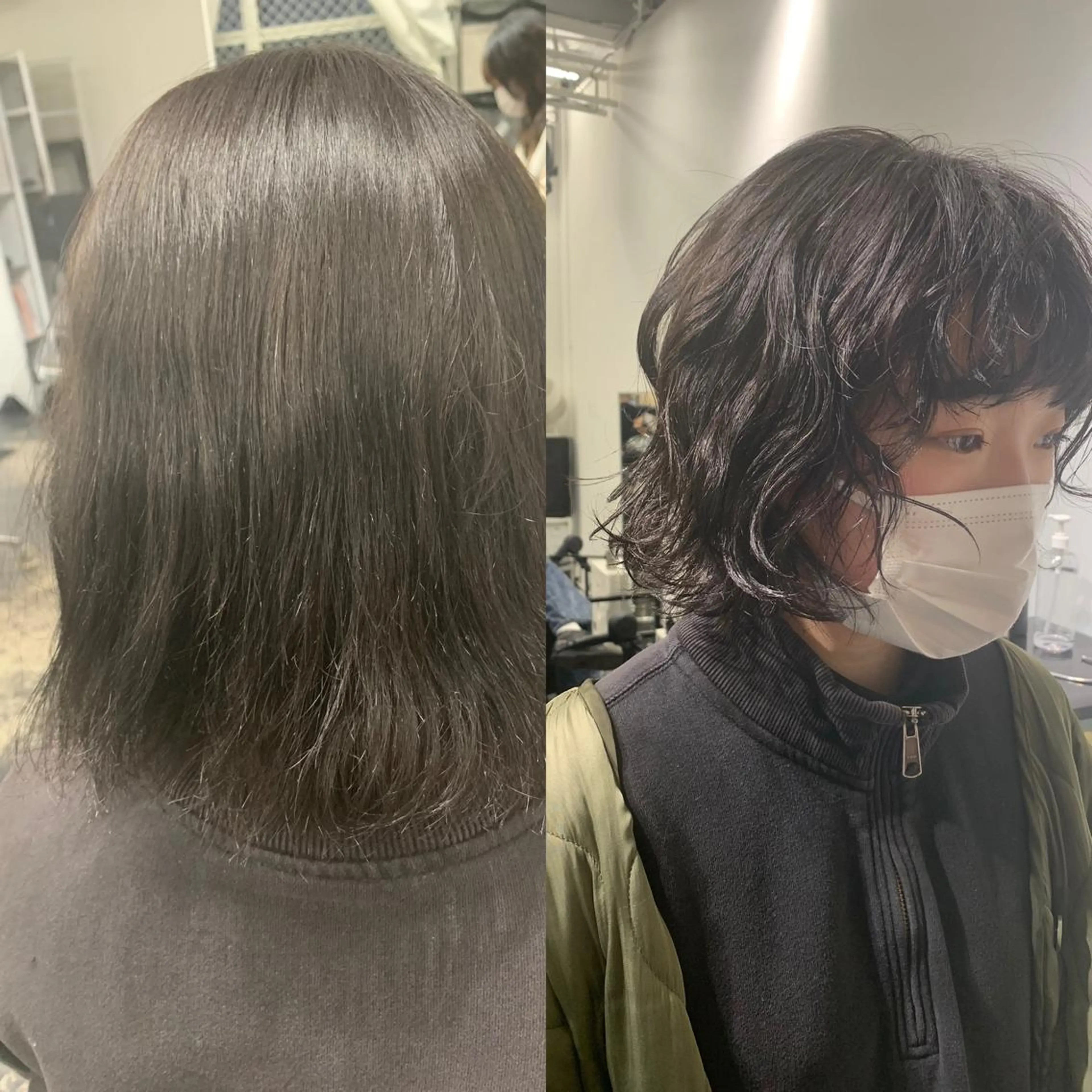 ミディアム カラー パーマ ヘアアレンジ メンズ キッズ ブリーチ　ハイトーン 特化🌈フジタハルキのヘアスタイル