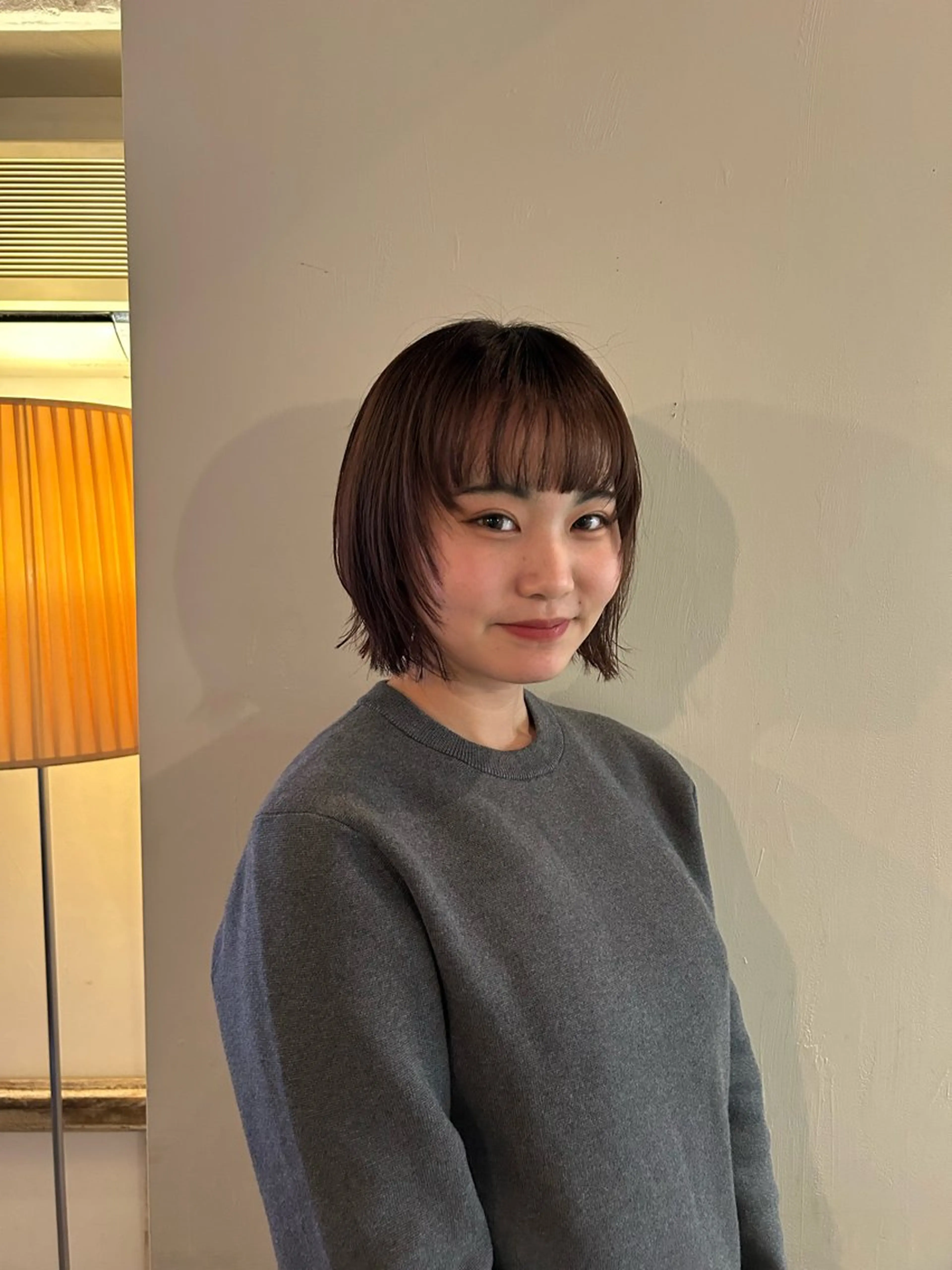 ミディアム ORe'S HAIR BE　GLaDまなみのヘアスタイル
