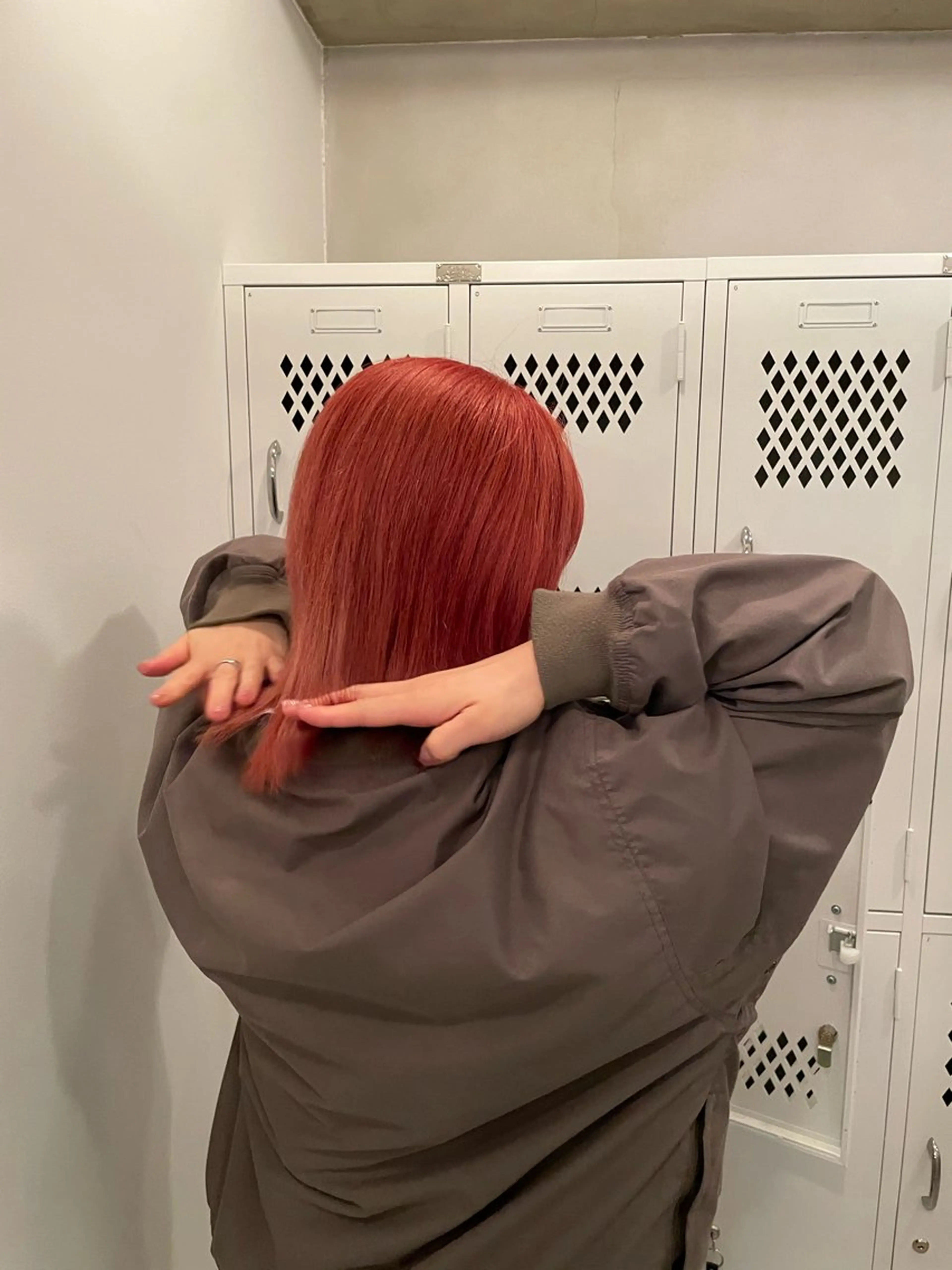 ミディアム ヘアカラー トリートメント qulim【クリム】 /ハイトーン/海音のヘアスタイル