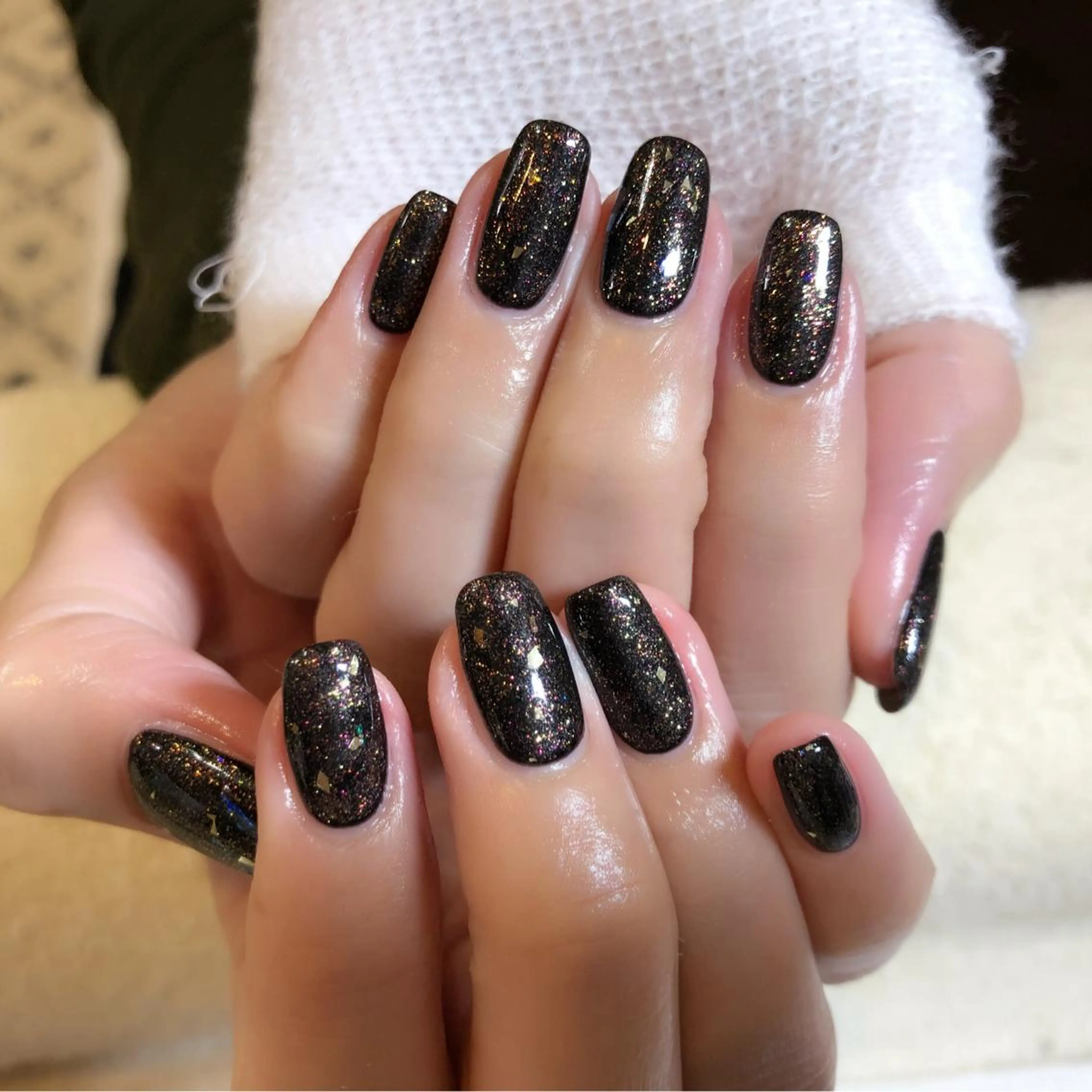 ミディアム ネイル パラジェル lira nailのネイルデザイン