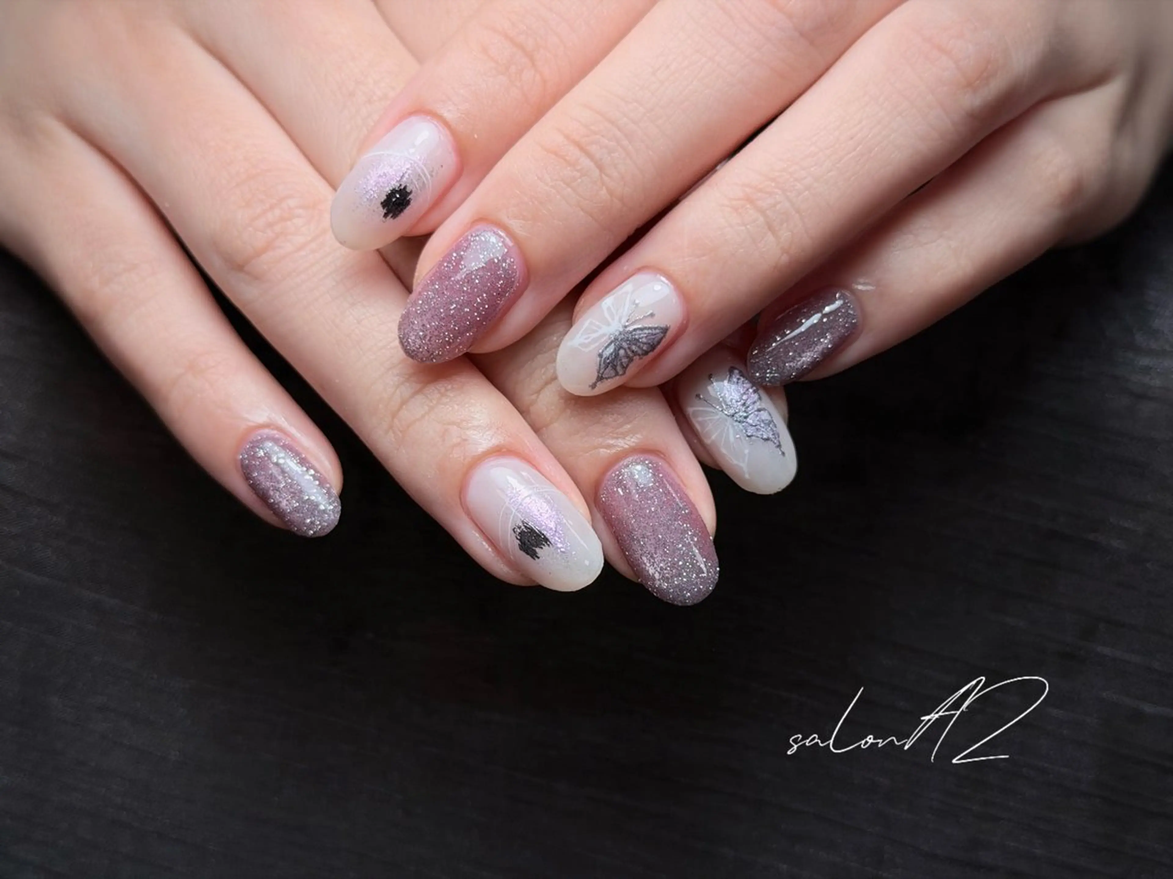 ネイル オフィスネイル ハンドネイル salon AZのネイルデザイン
