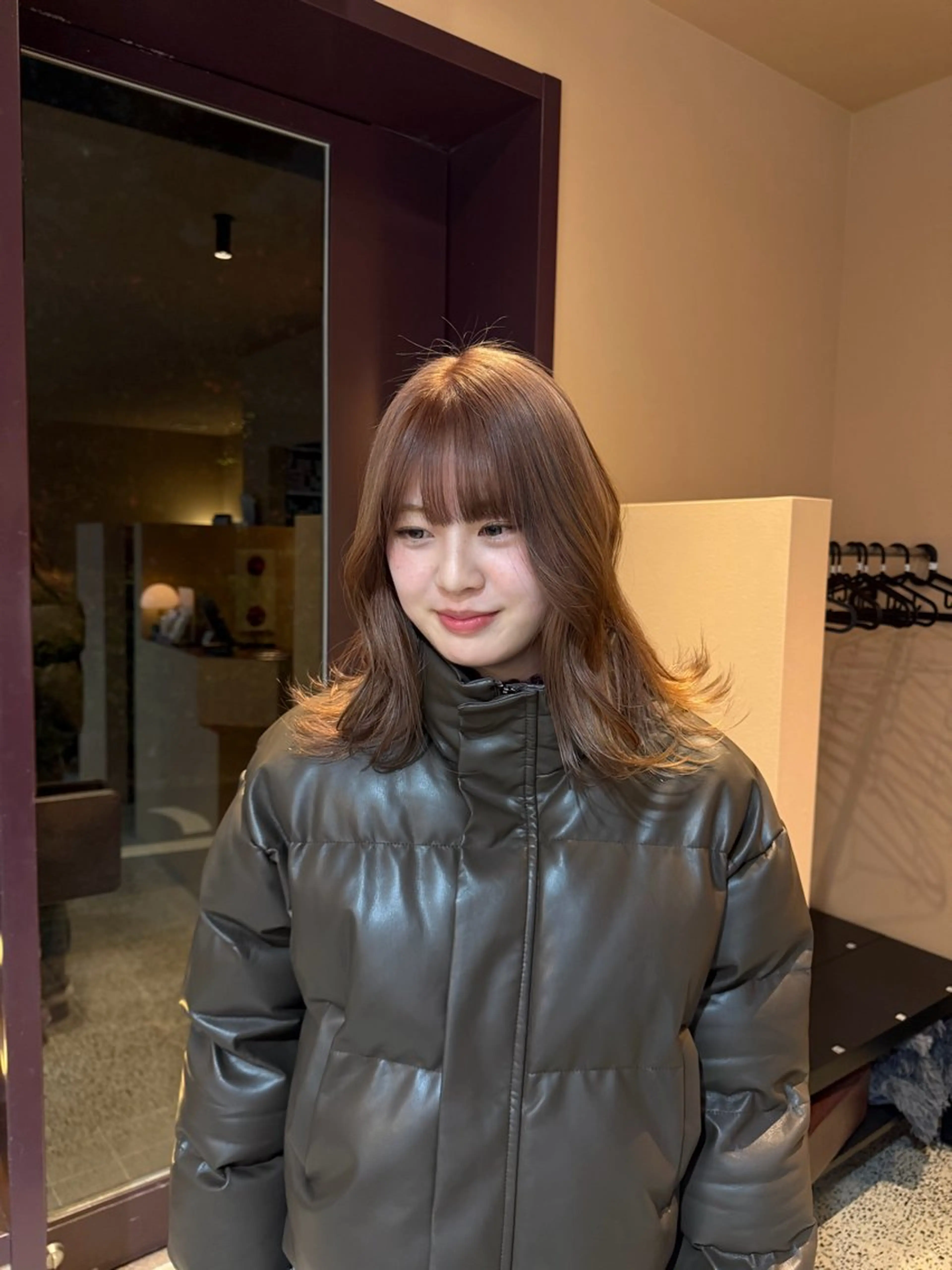 カラー YOKE 桃山台 SAKI♩ ܸのヘアスタイル