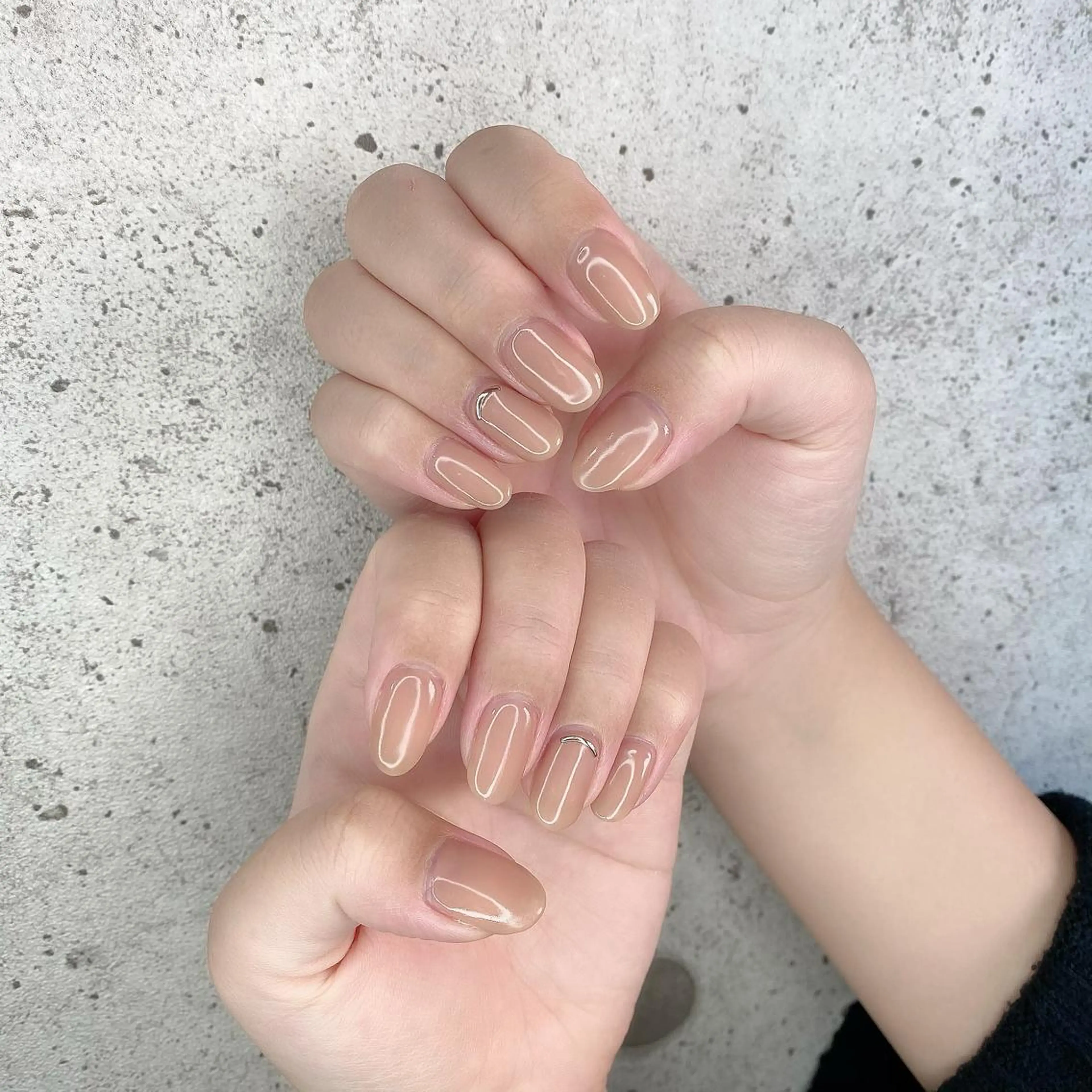 ミディアム カラー パーマ ヘアアレンジ メンズ キッズ ネイル マツエク・マツパ Salon Ｋのネイルデザイン